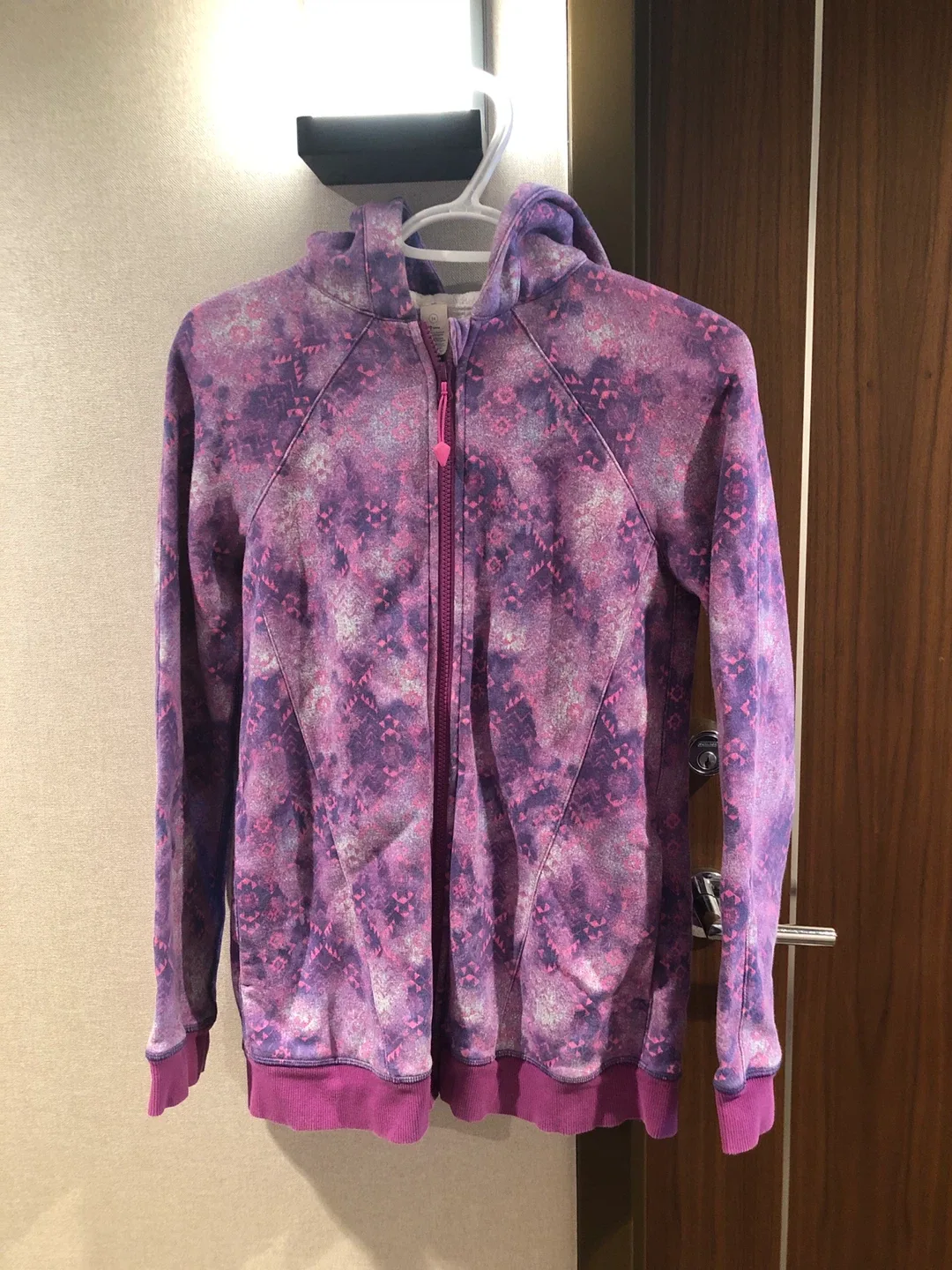 Ivivva Girls' Purple Hoodie, Size 14 / size S thumbnail