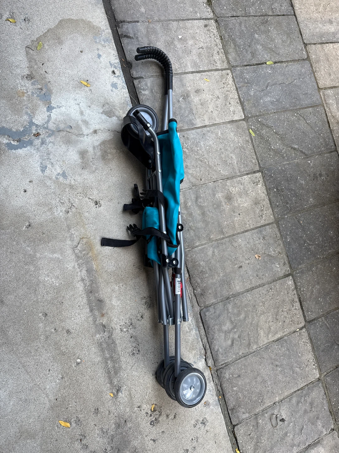 Foldable Teal Stroller