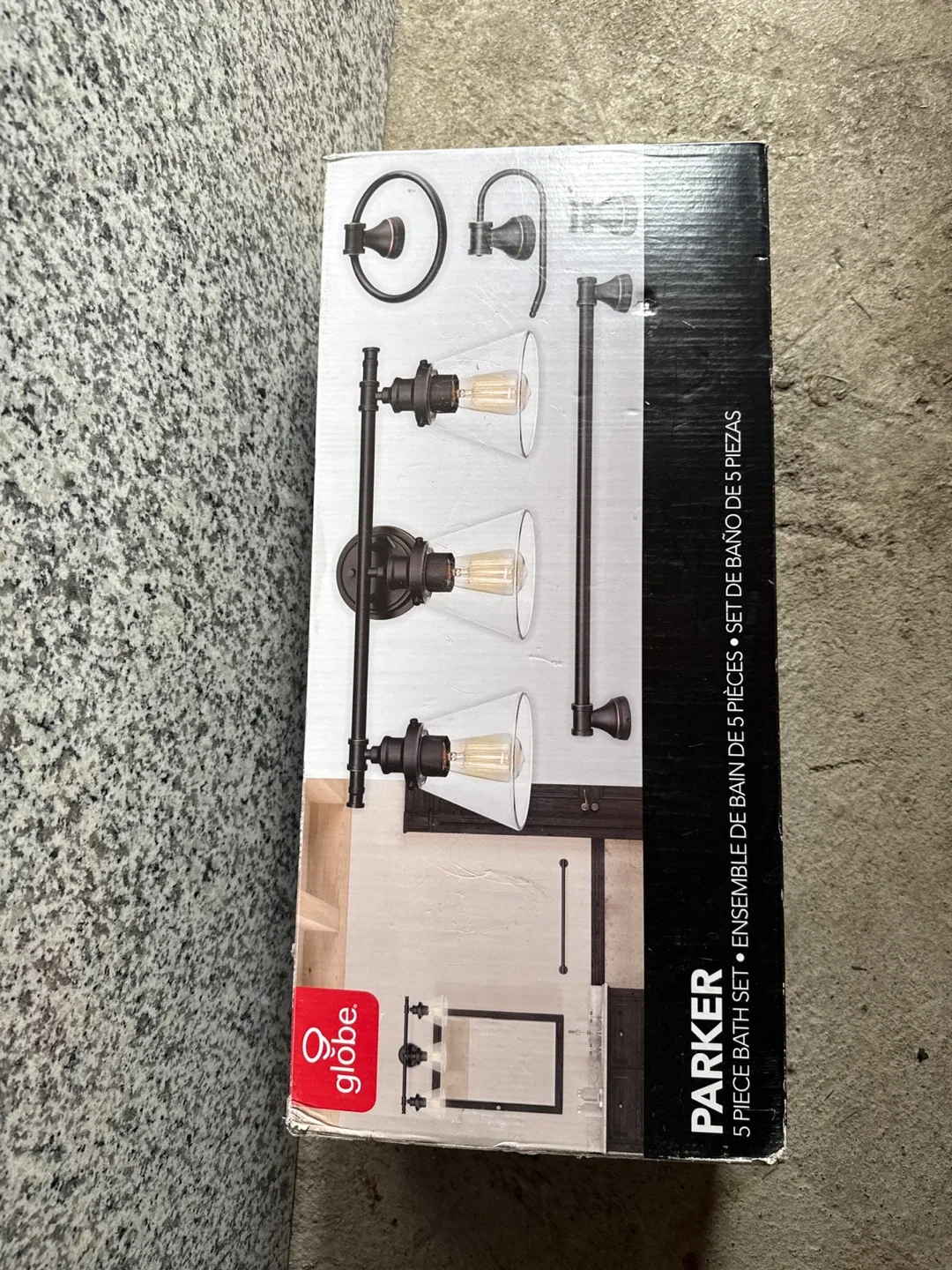 Globe Parker 5-Piece Bath Set thumbnail