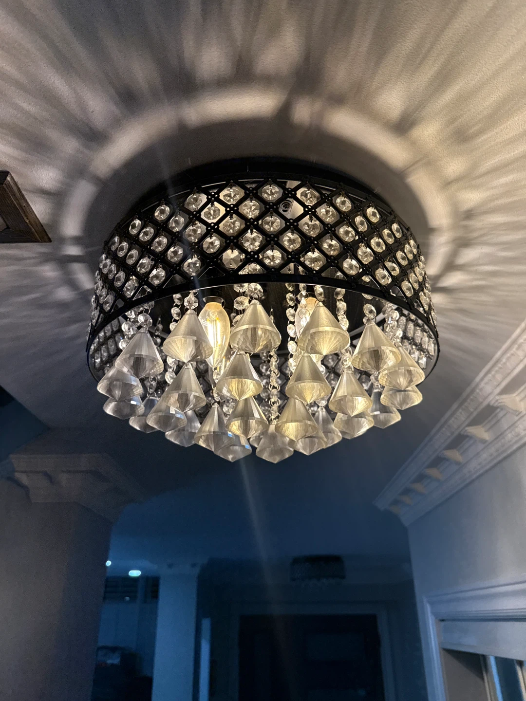 Two Crystal Chandelier