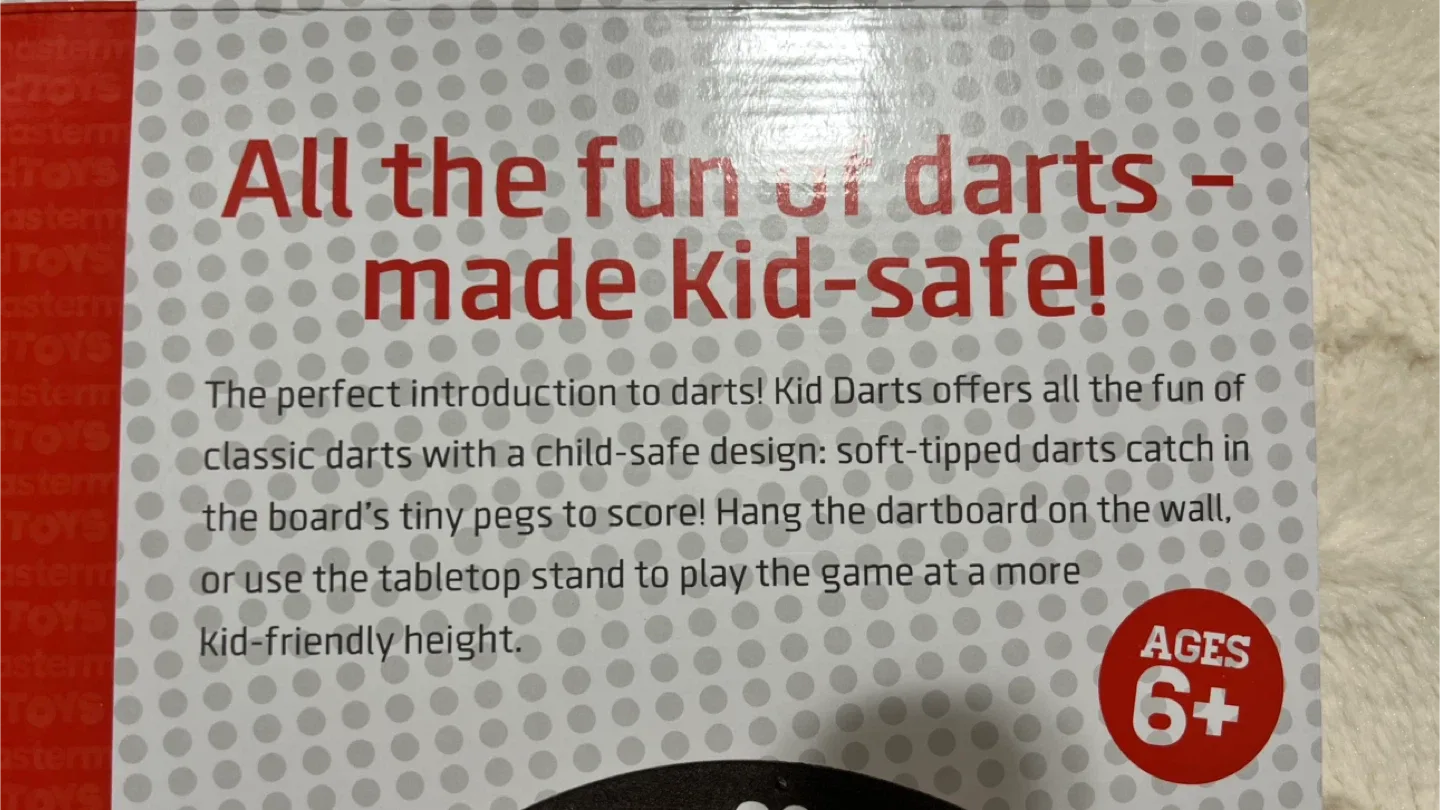 Kid's Safety Tip Dart Board image indicator(6)