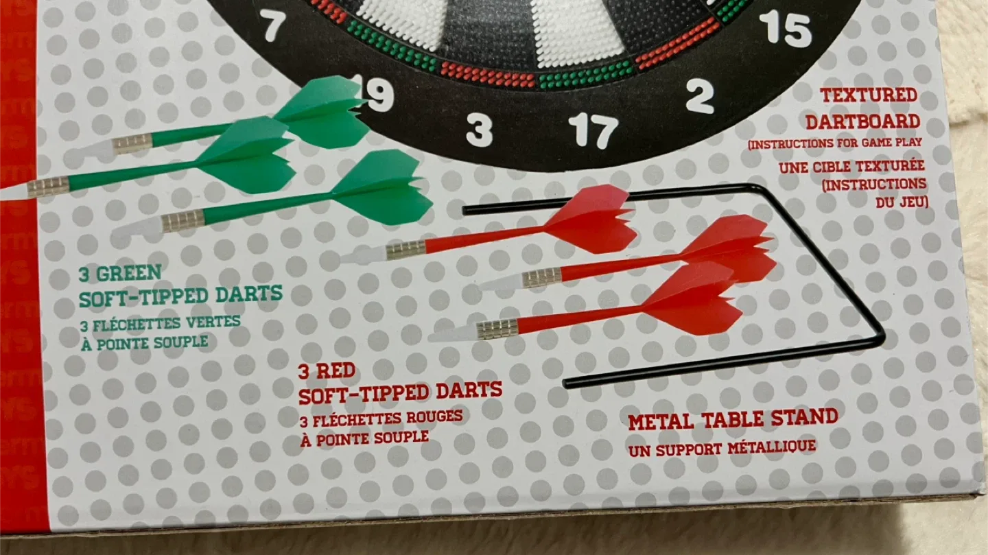 Kid's Safety Tip Dart Board image indicator(3)