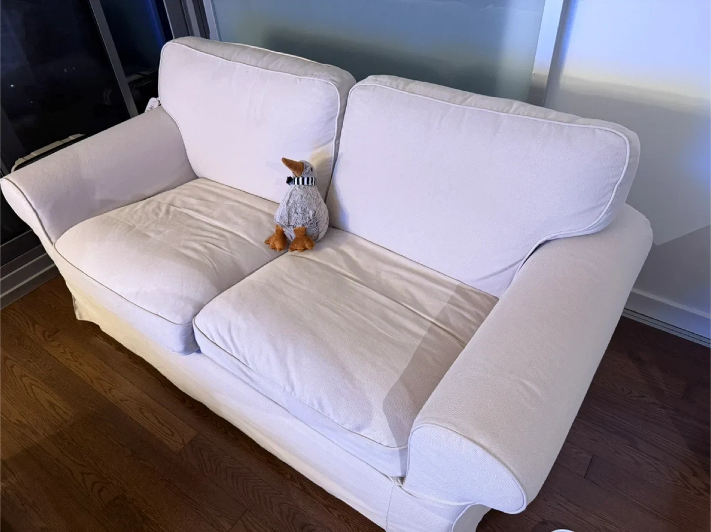 IKEA Ektorp Loveseat Sofa - Cream Coloured image indicator(5)