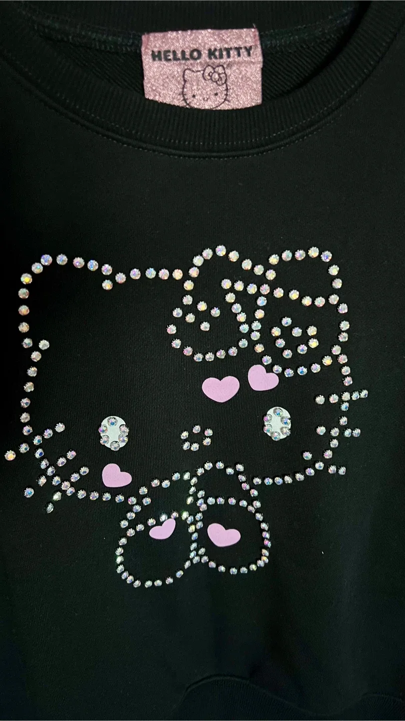 Hello Kitty rhinestone top youth 13/14 image indicator(3)