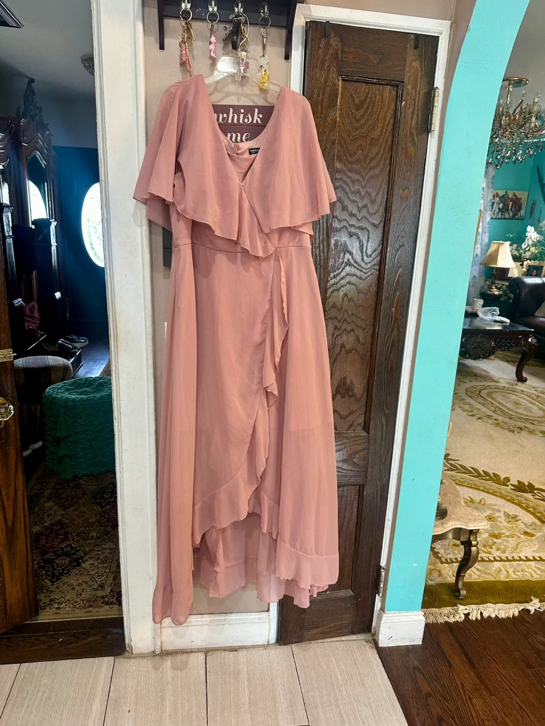 Shein Curve Pink Dress - Size 2XL thumbnail