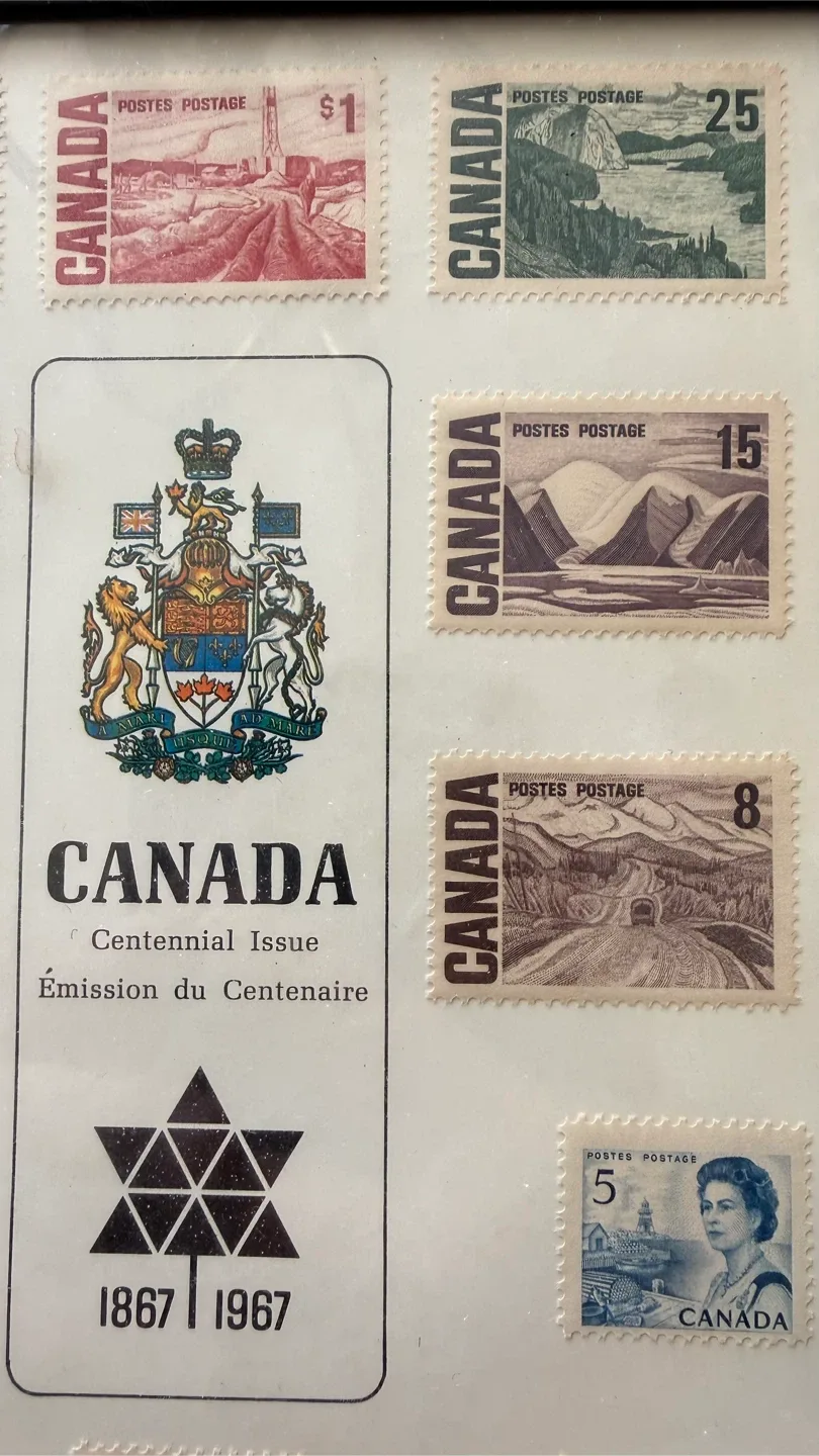Canada Centennial Issue Stamps 1867-1967 image indicator(5)