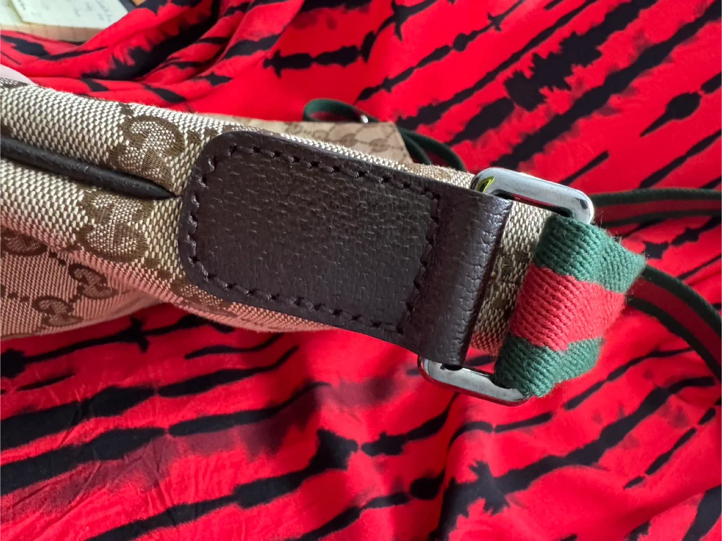 Gucci Sherry Line GG Canvas Crossbody Shoulder Bag image indicator(5)