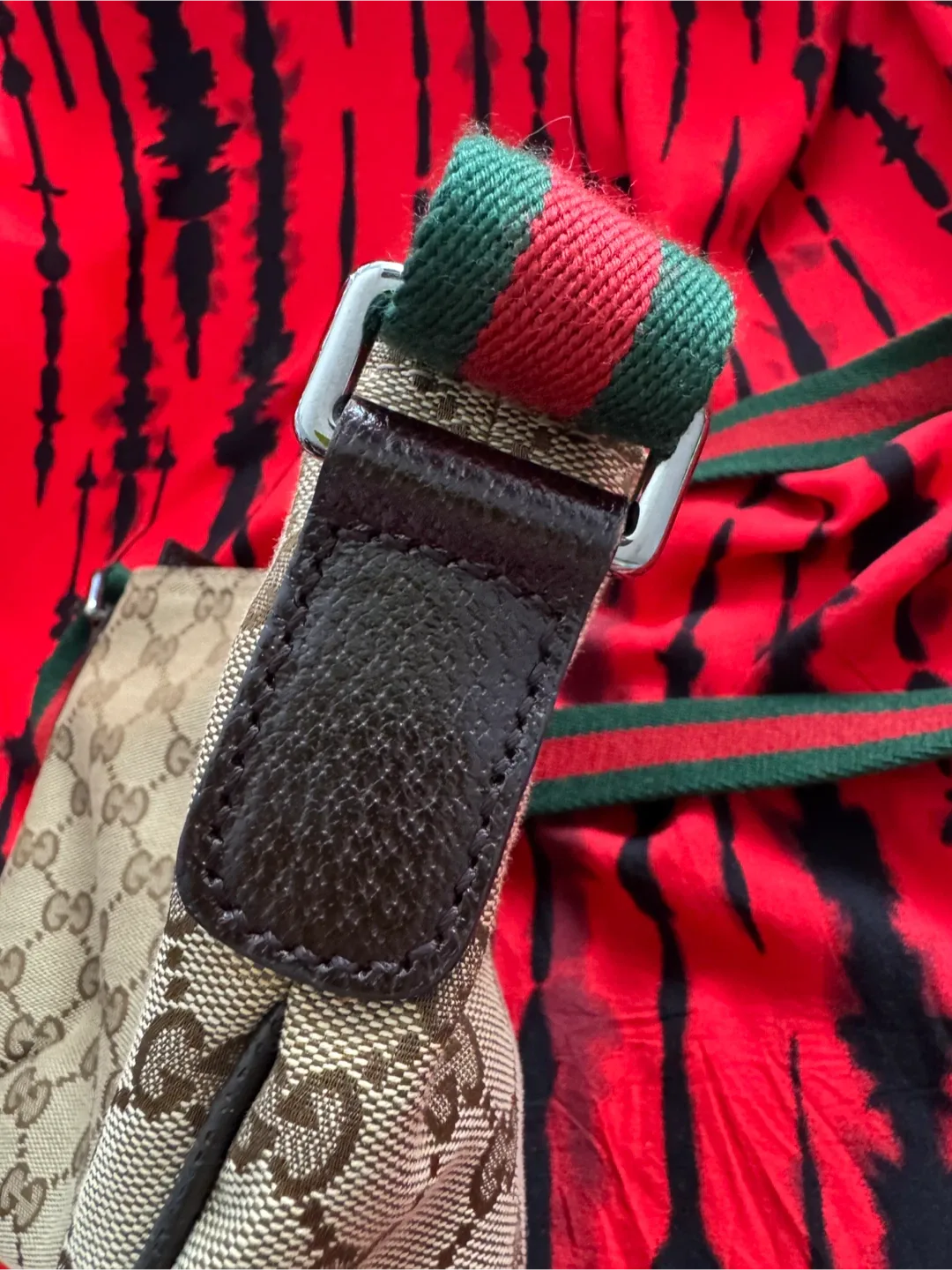 Gucci Sherry Line GG Canvas Crossbody Shoulder Bag image indicator(6)