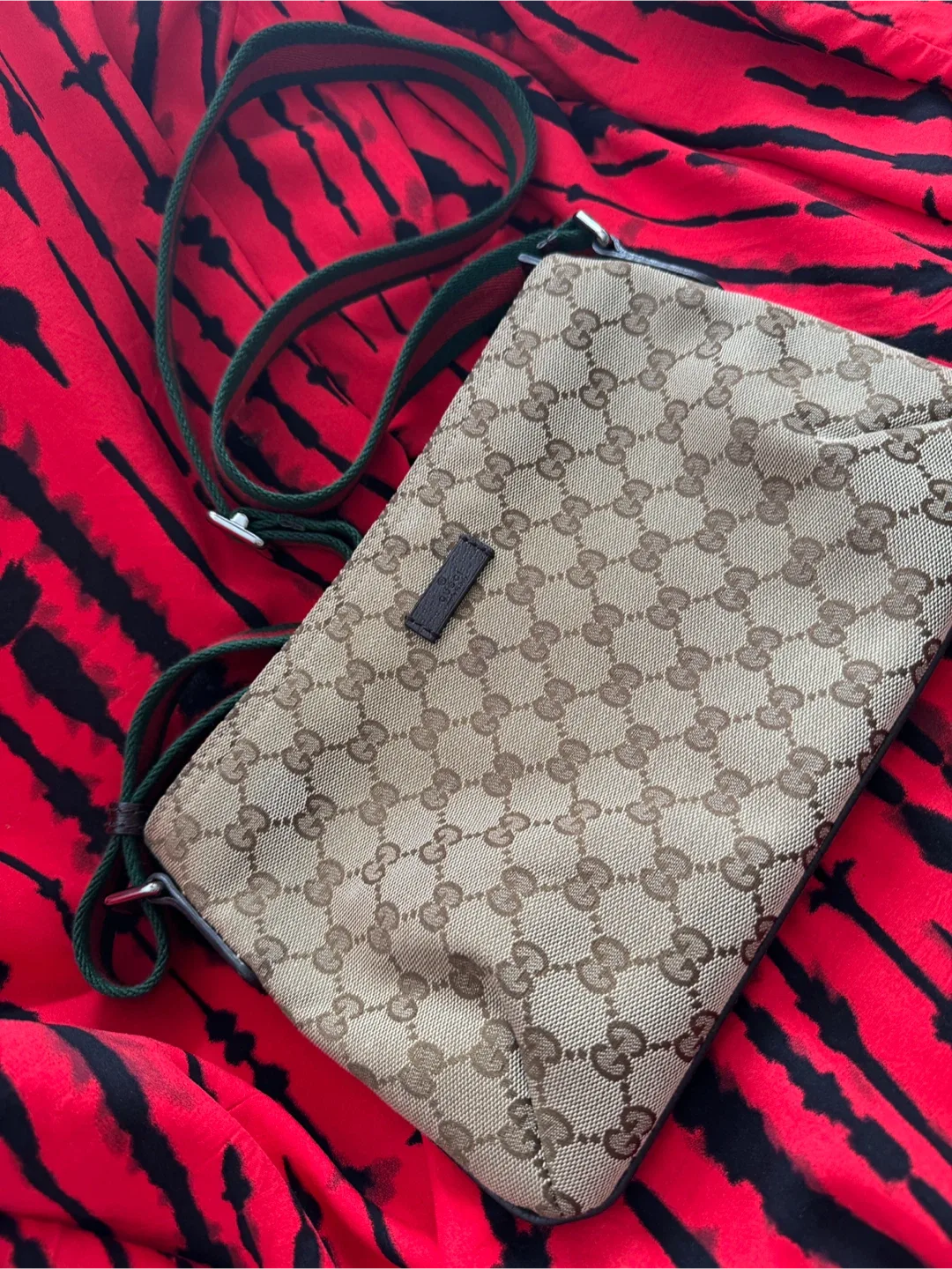 Gucci Sherry Line GG Canvas Crossbody Shoulder Bag image indicator(2)