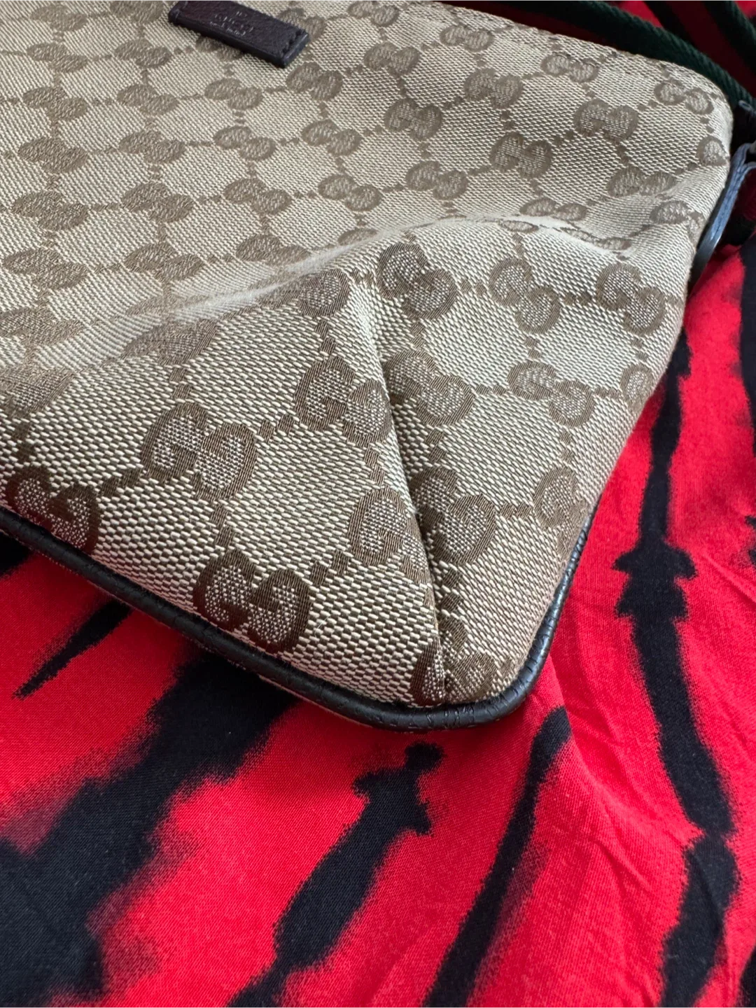 Gucci Sherry Line GG Canvas Crossbody Shoulder Bag image indicator(4)