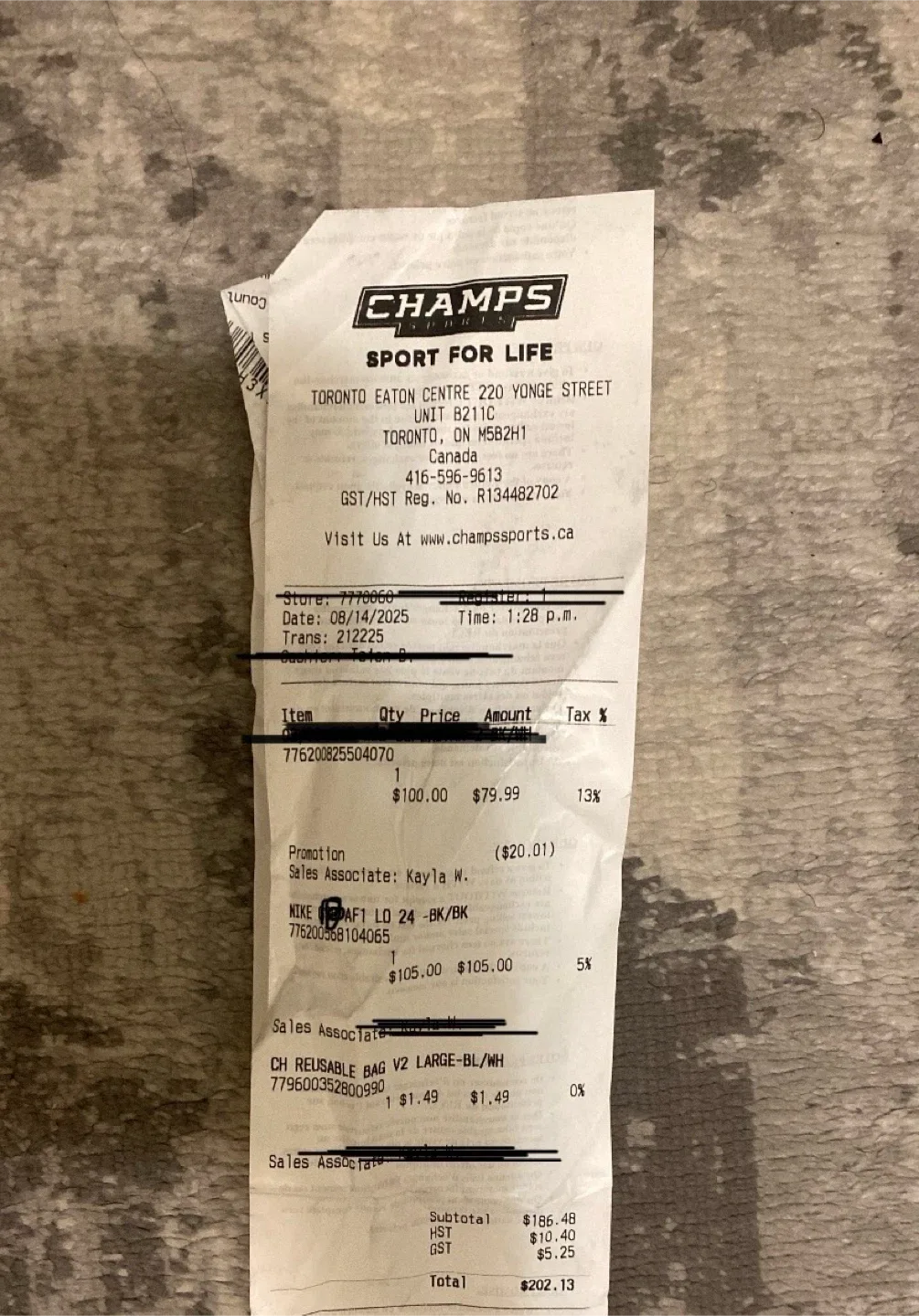 Nike Air Force 1 '07 Triple Black - Size 10 image indicator(6)