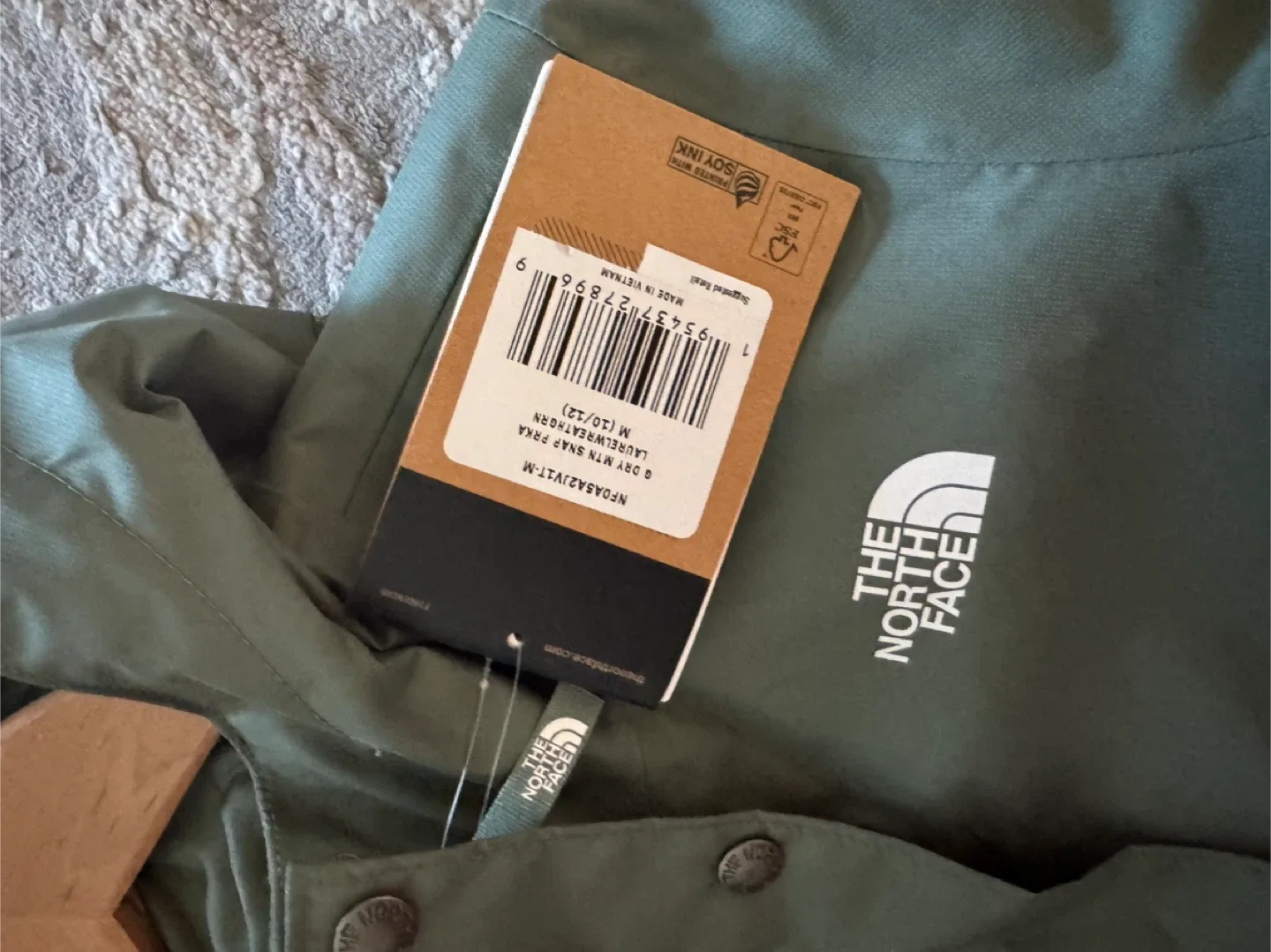 The North Face Girls' DryVent Snap PKA Jacket - M (10/12) image indicator(2)