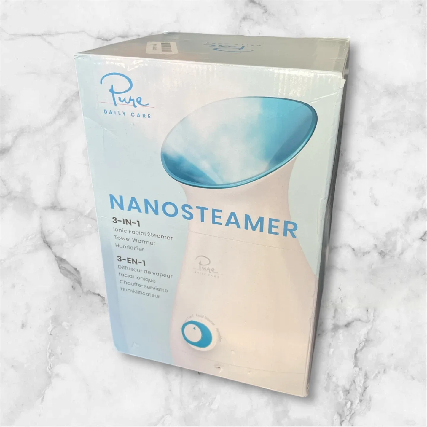 🧡 New Ionic Nanosteamer 3-in-1 steamer, warmer, humidifier image indicator(3)