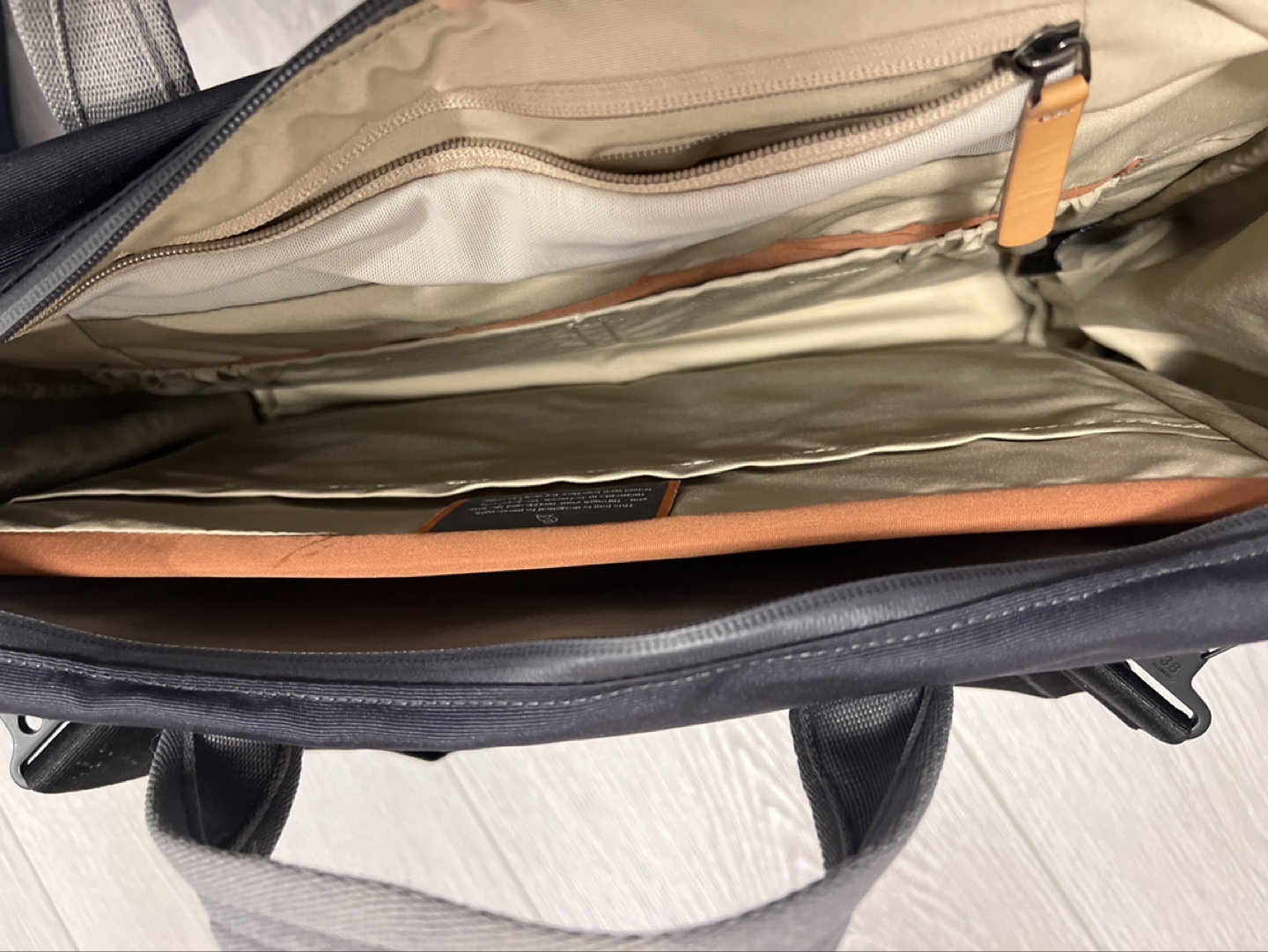 Dark grey laptop bag - photo 3