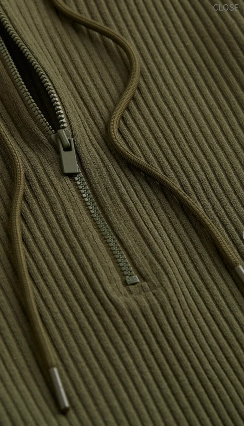 Brand new BNWT H&M ribbed hoodie w matching pencil skirt image indicator(3)