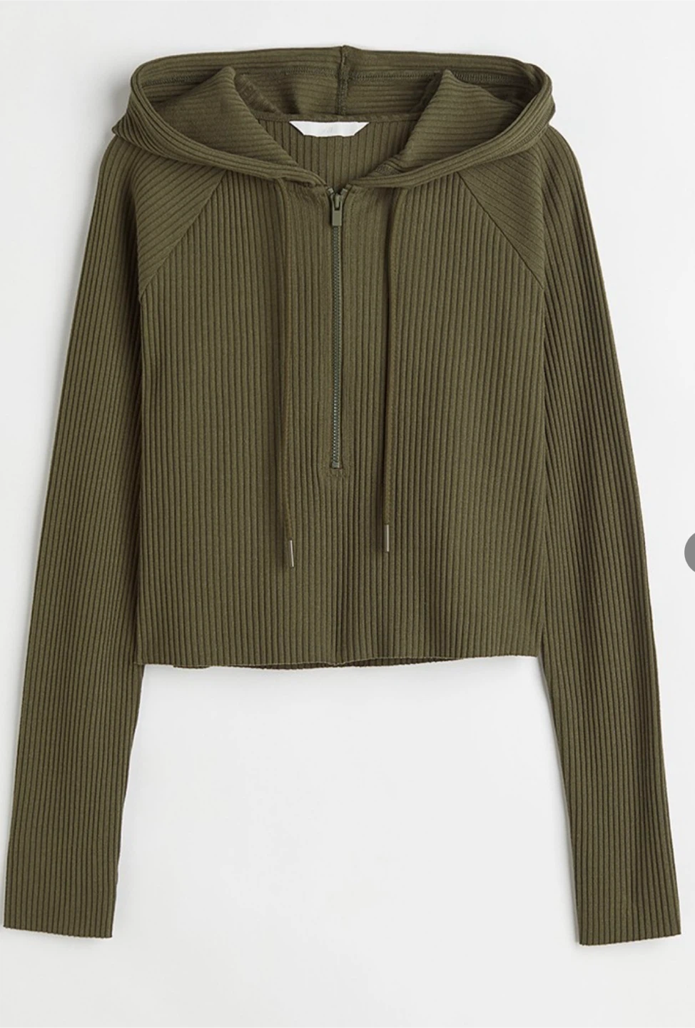 Brand new BNWT H&M ribbed hoodie w matching pencil skirt - photo 4