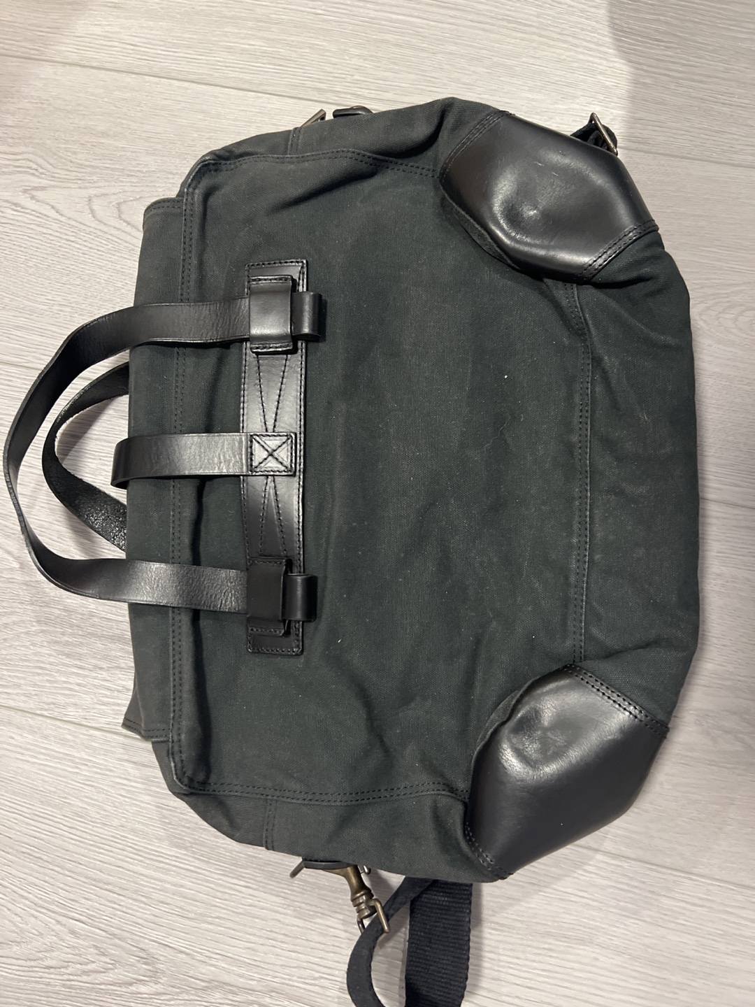 Belstaff Black Canvas & Leather Bag - photo 2