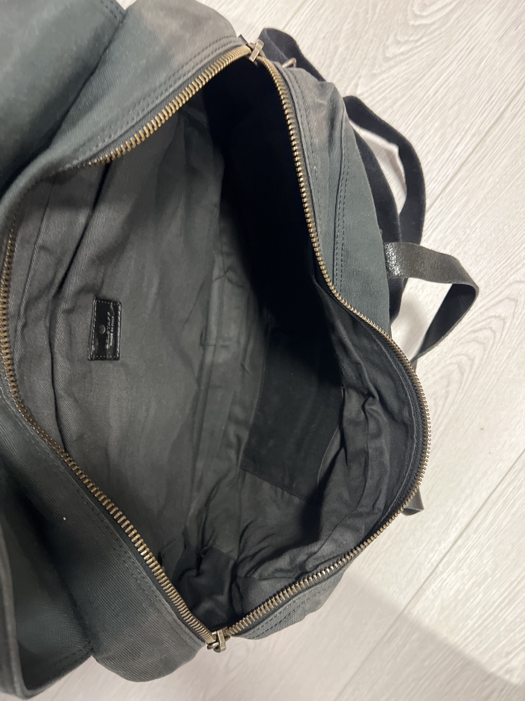 Belstaff Black Canvas & Leather Bag - photo 3