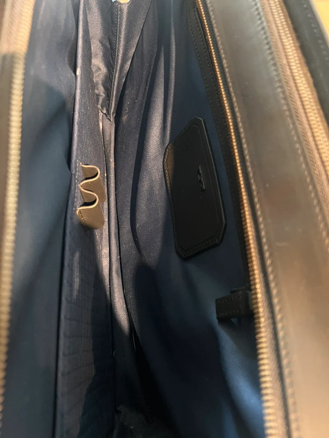 Tumi Ashton Black Leather Briefcase image indicator(7)