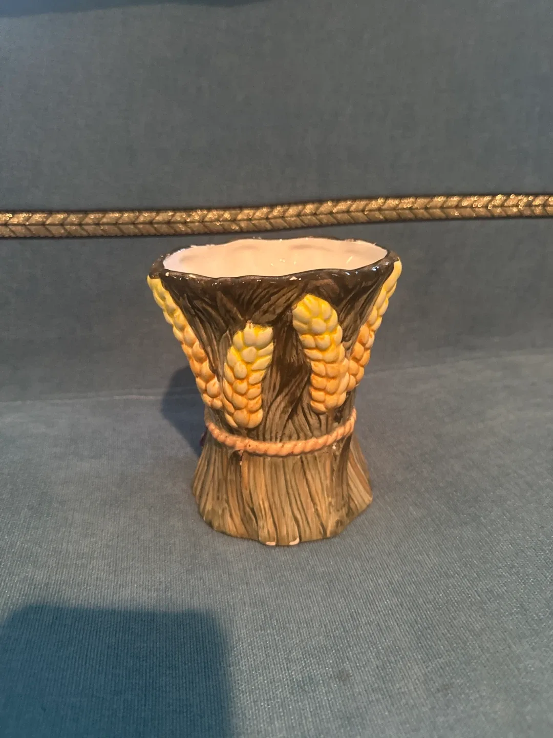 Vintage Fitz and Floyd Harvest Bounty Vase image indicator(2)