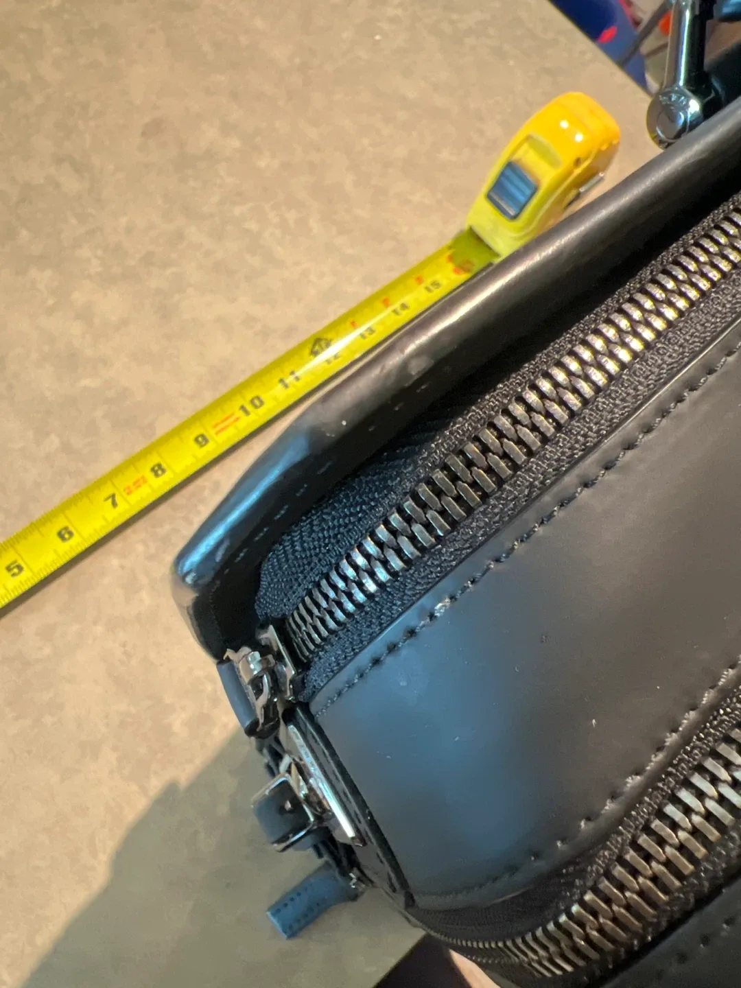 Tumi Ashton Black Leather Briefcase image indicator(9)