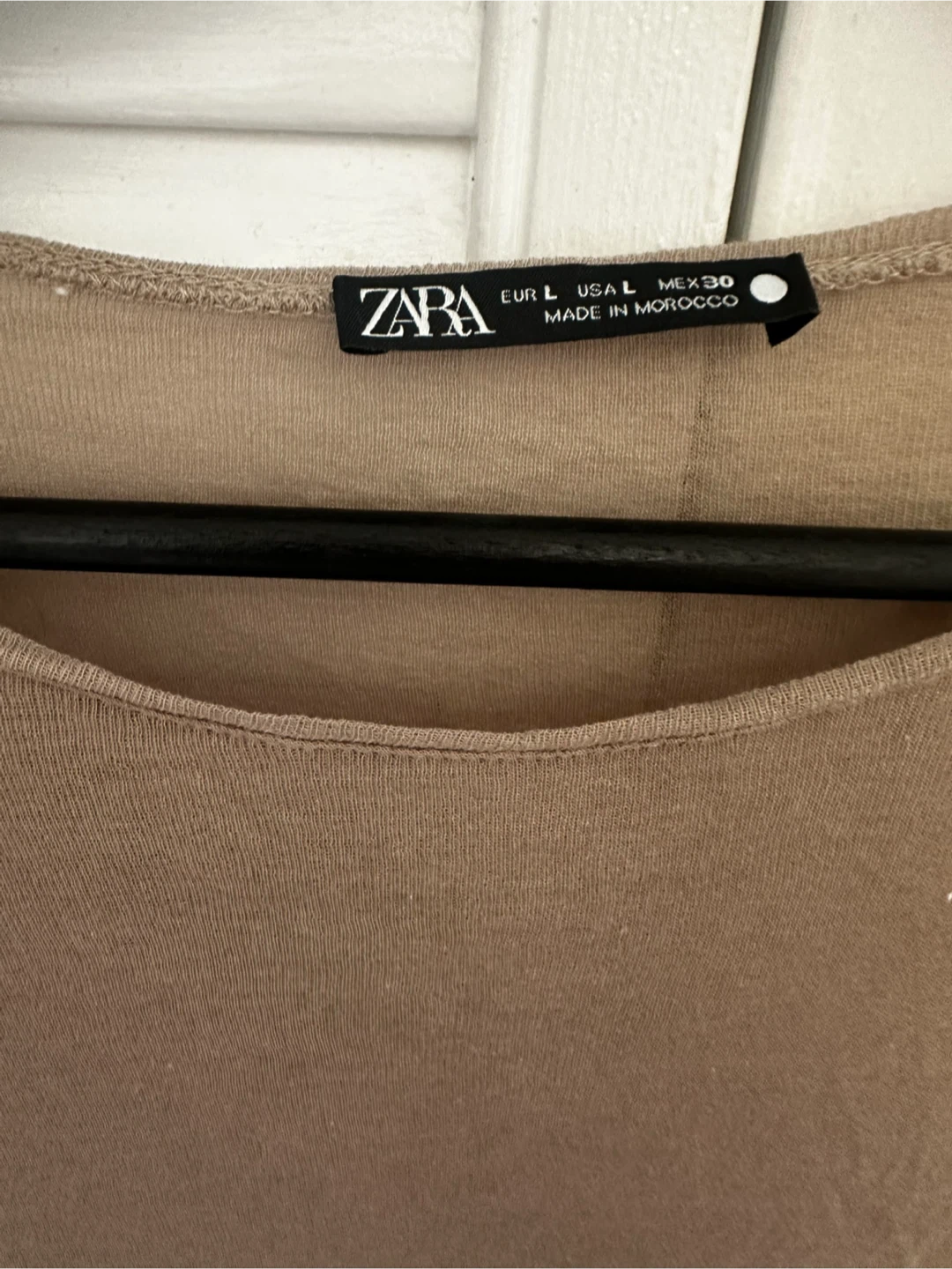 Zara Long Sleeve Top - Size L - photo 3