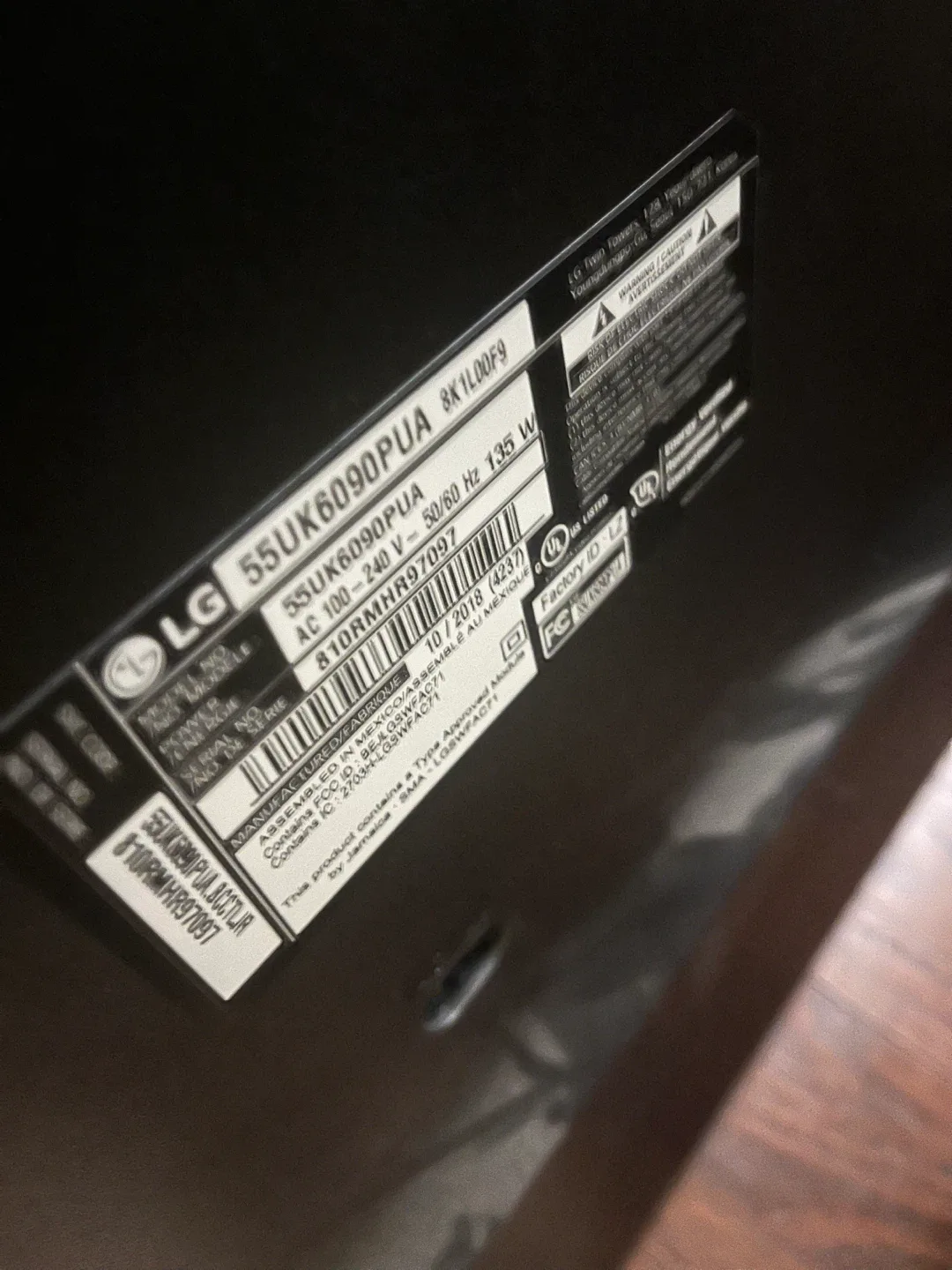 LG 55" 4K UHD Smart TV - Model 55UK6090PUA image indicator(5)