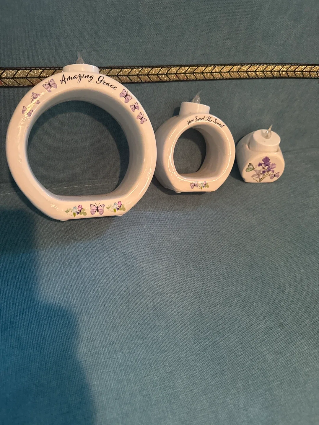 Candle Holders - Amazing Grace & How Sweet The Sound image indicator(2)