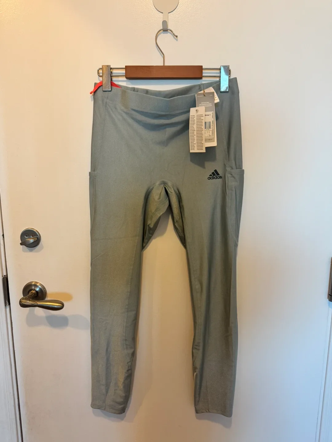 New Adidas Astimp Shine T Running Leggings Size M thumbnail
