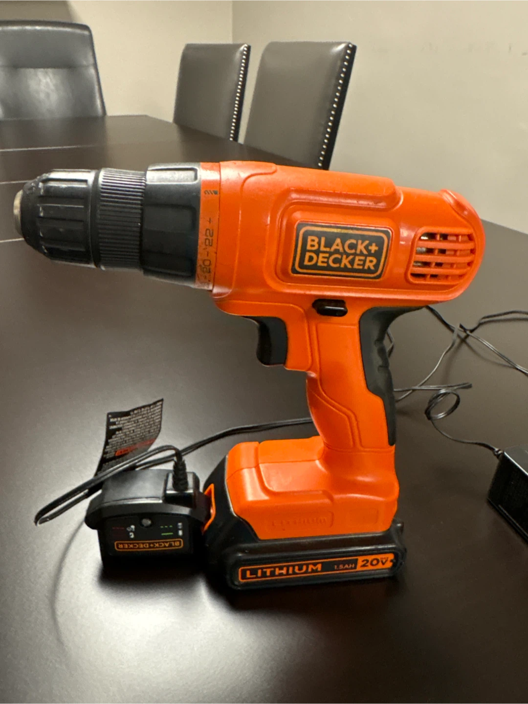 Black+Decker 20V Cordless Drill