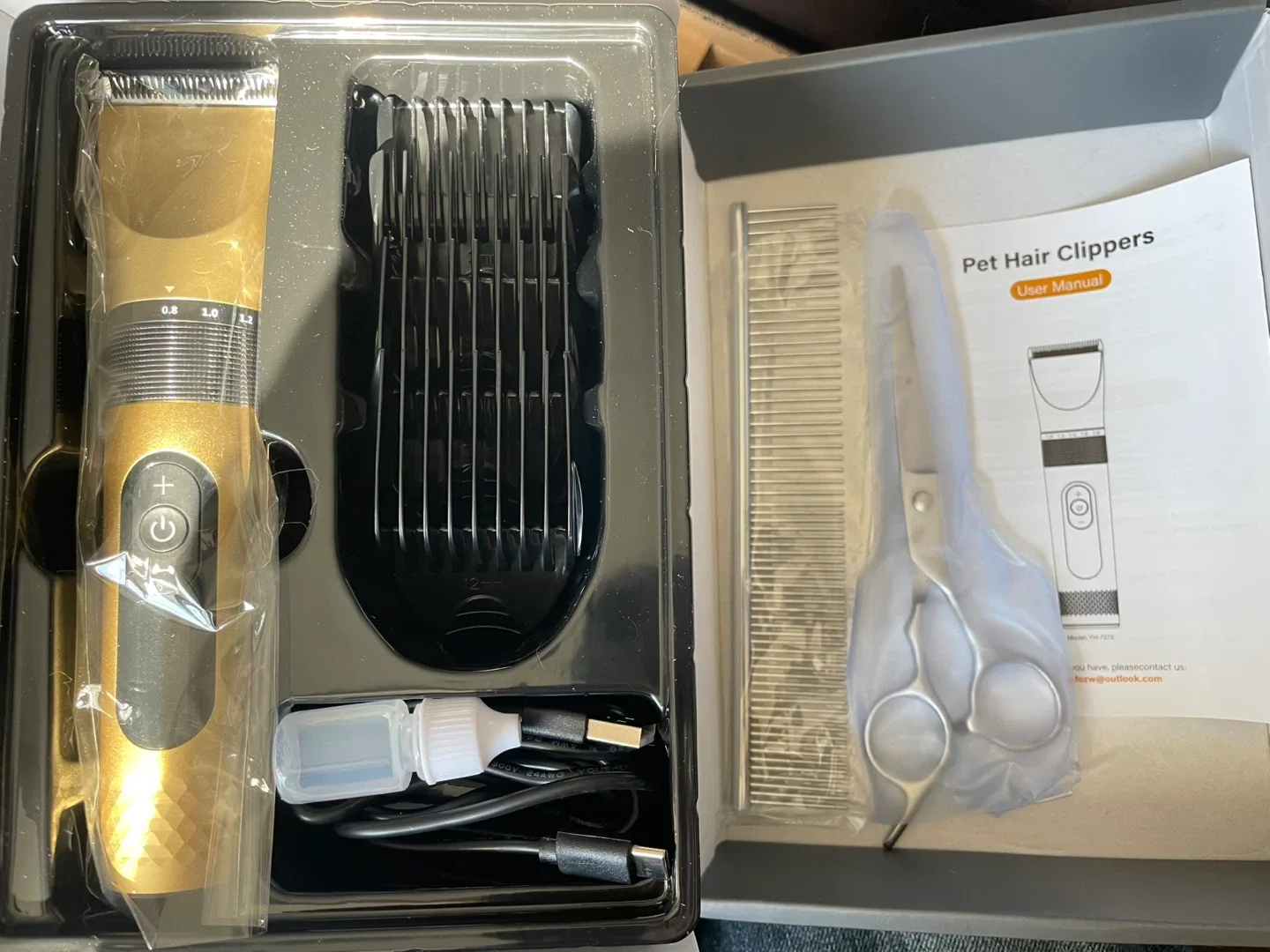 🧡 New OZW Pet Hair Clippers for Dogs & Cats image indicator(2)