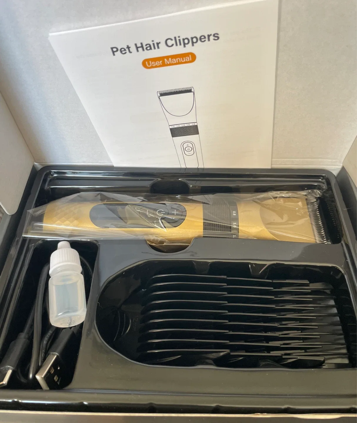 🧡 New OZW Pet Hair Clippers for Dogs & Cats image indicator(3)