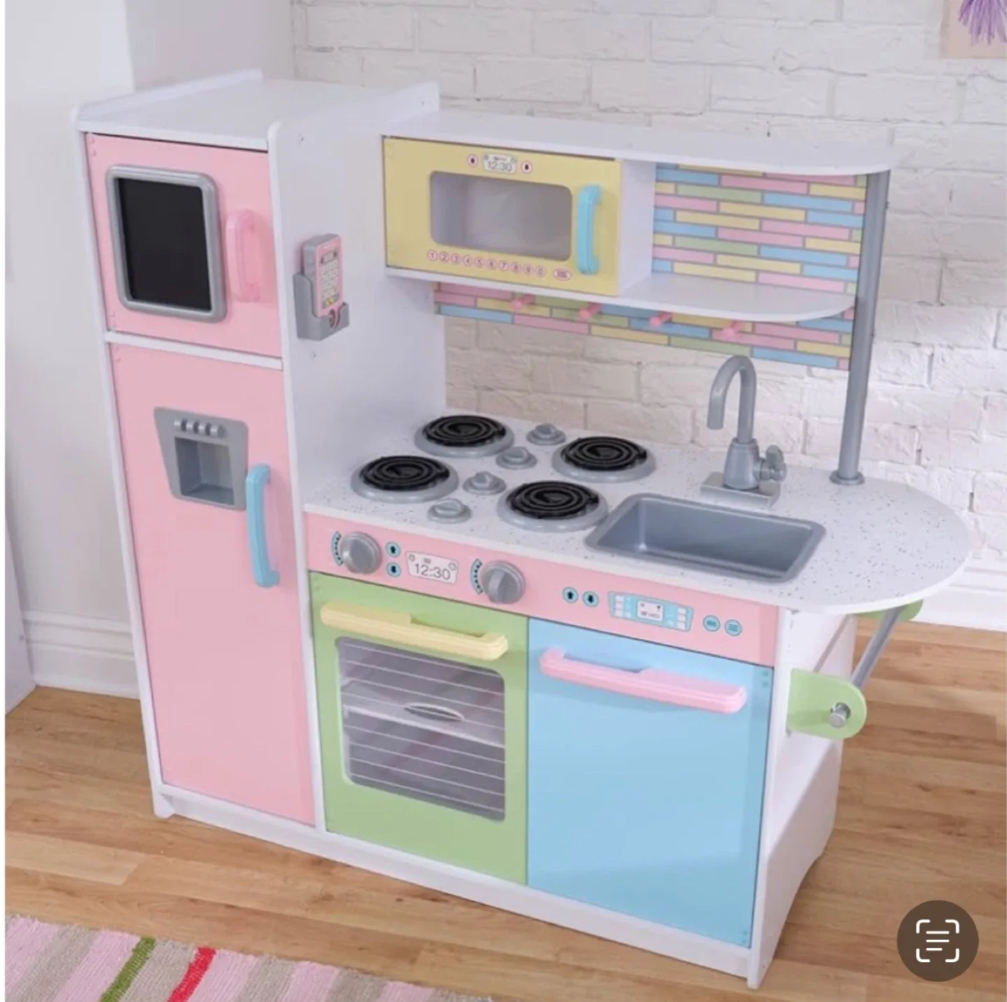 KidKraft Pastel Play Kitchen thumbnail
