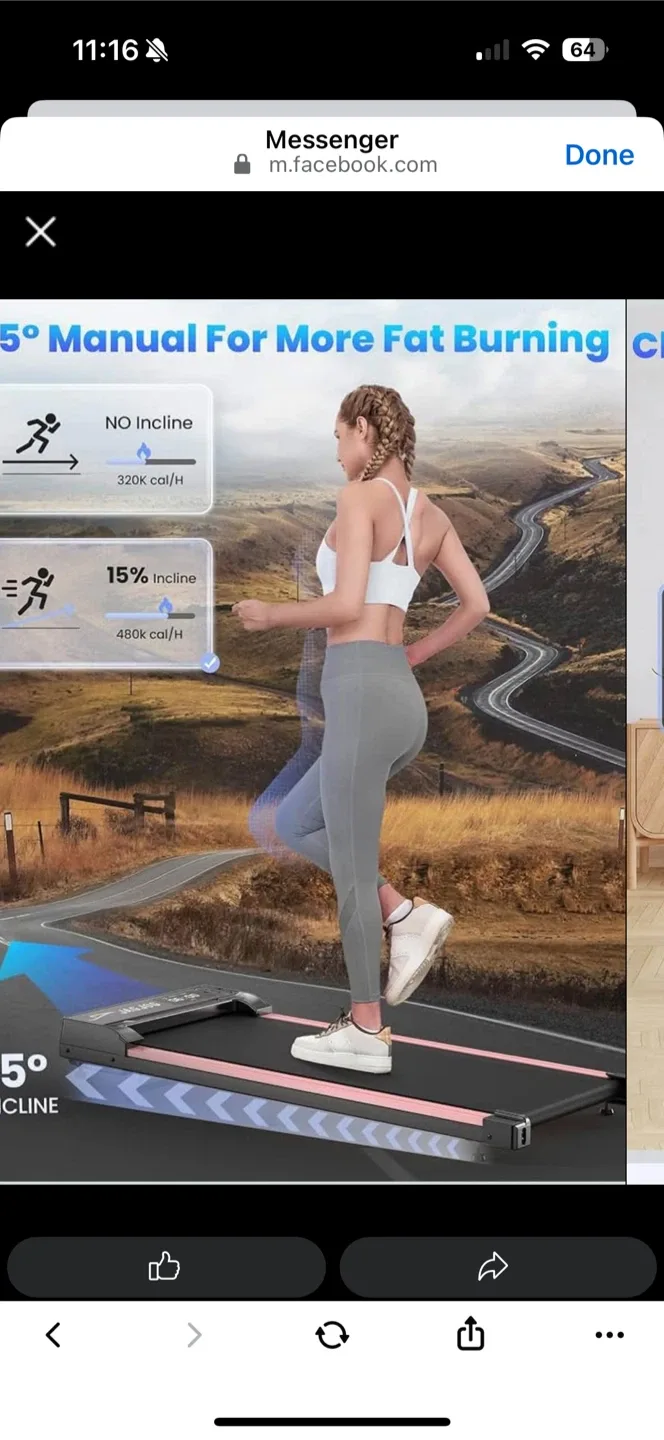 WalkingPad Treadmill - LED Display & Remote Control image indicator(2)
