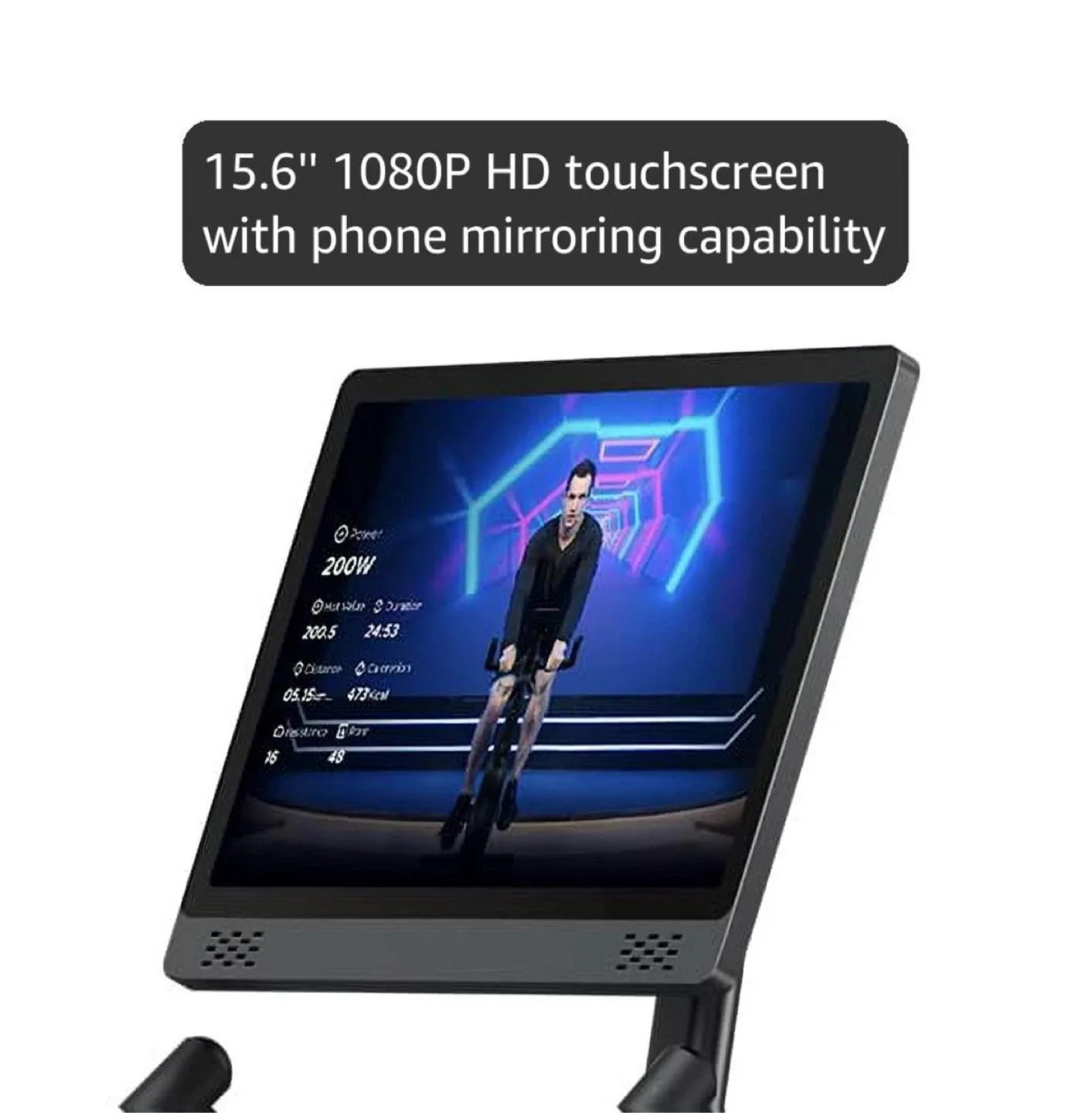 Merach Exercise Bike with 15.6" Touchscreen image indicator(5)