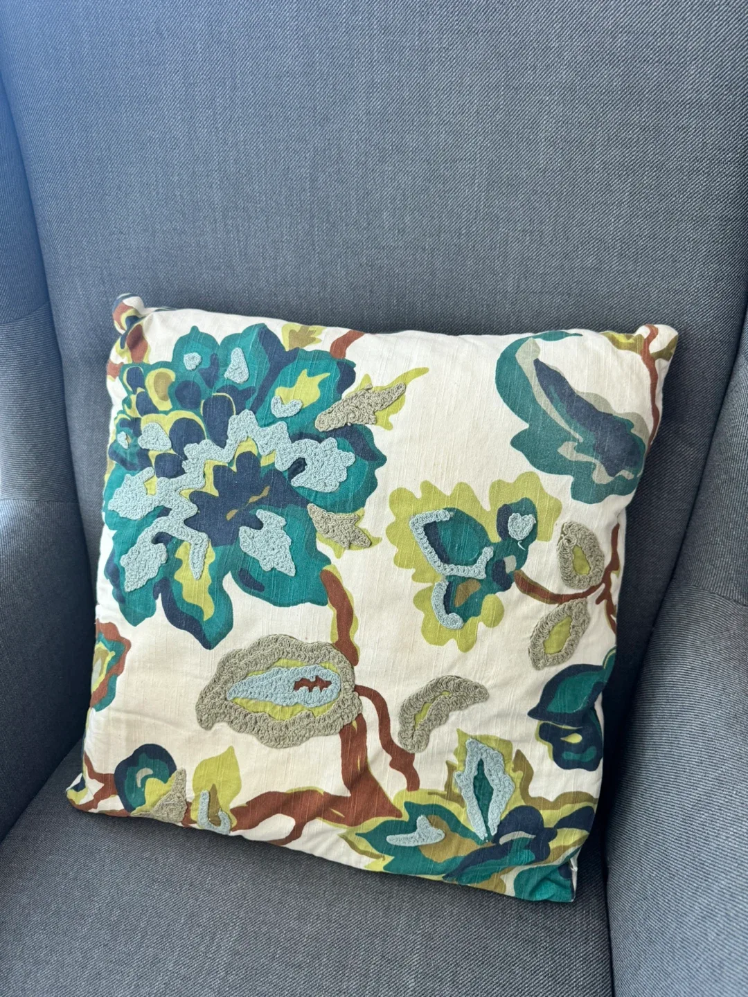 Floral Throw Pillow image indicator(3)