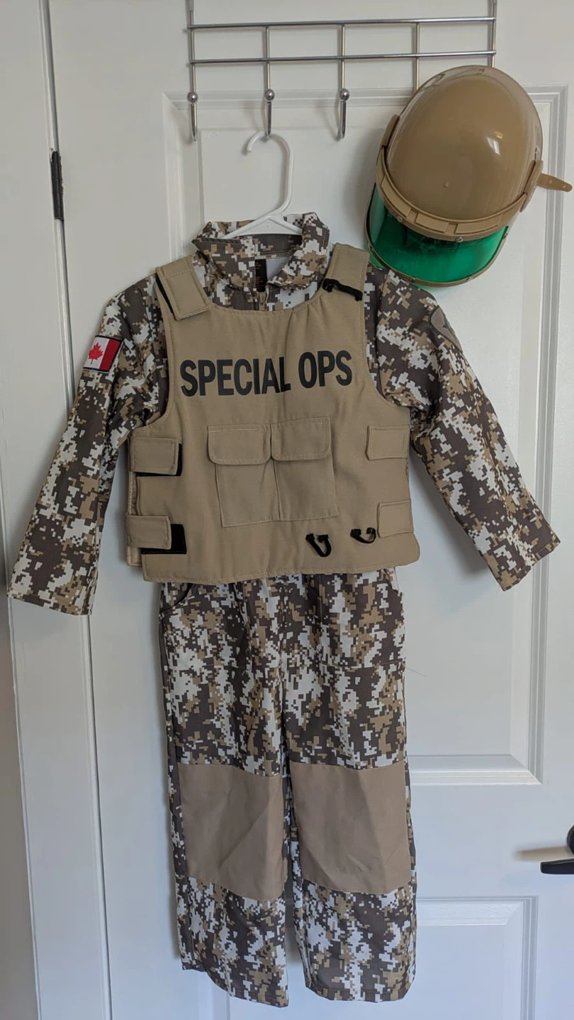 Halloween Kids Special Ops Costume