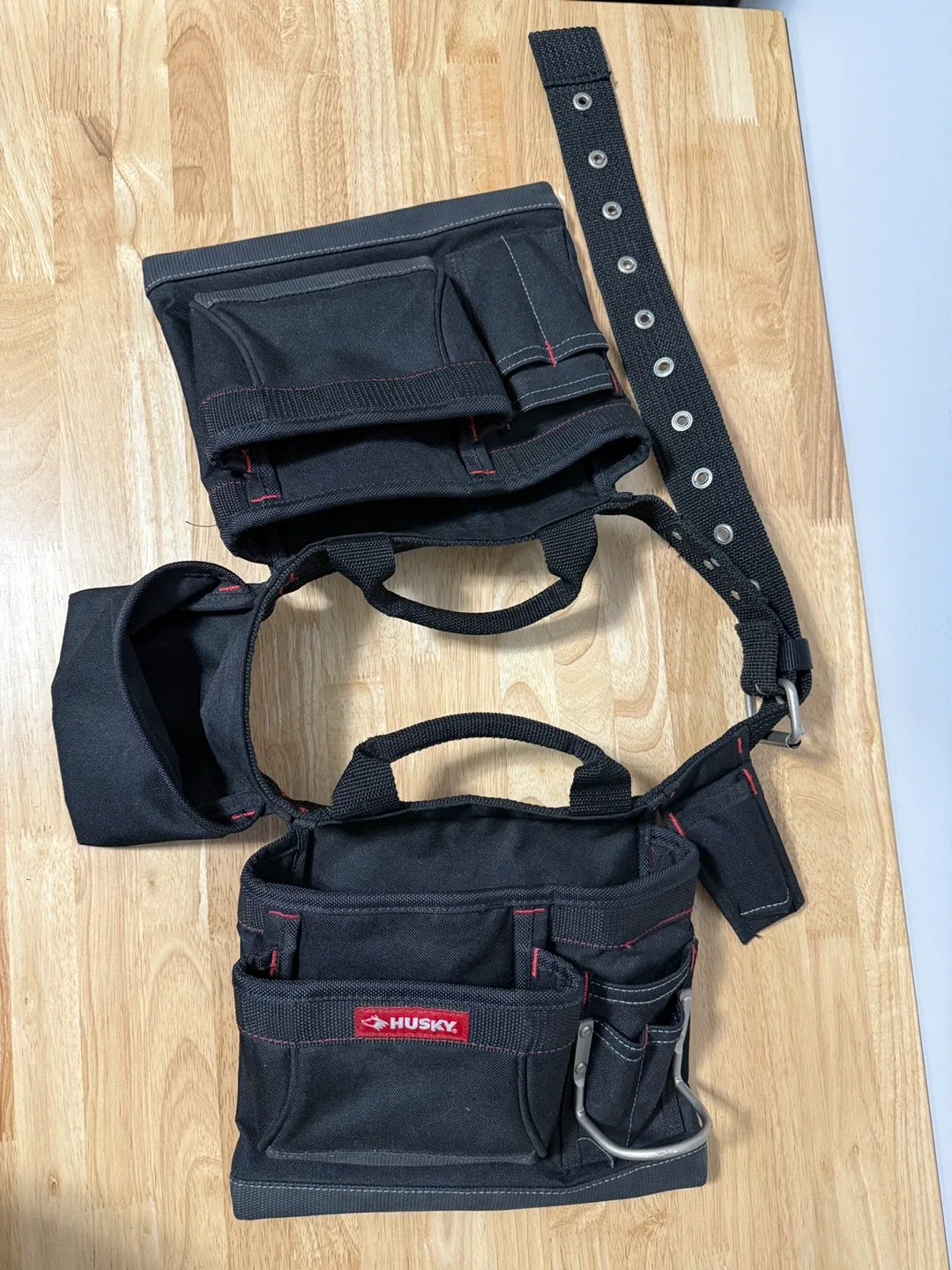 Husky Black Tool Belt image indicator(2)