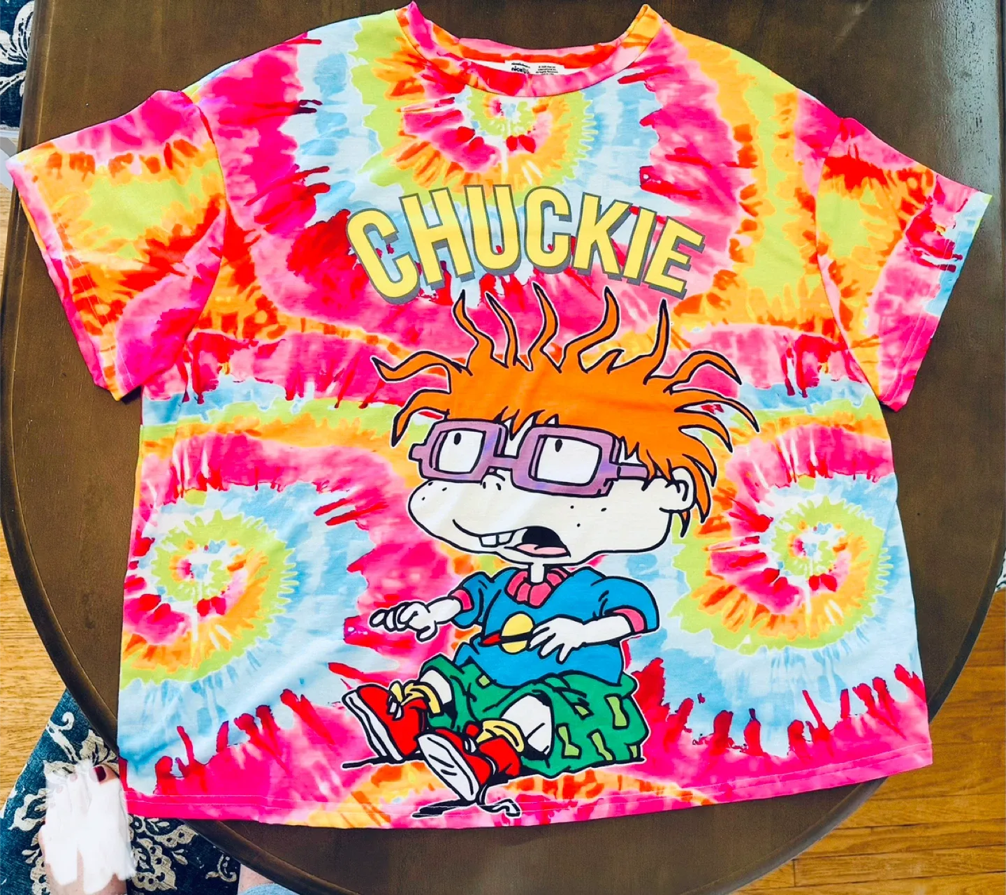 Rugrats Chuckie Finster Tie-Dye T-shirt - 1XL image indicator(3)