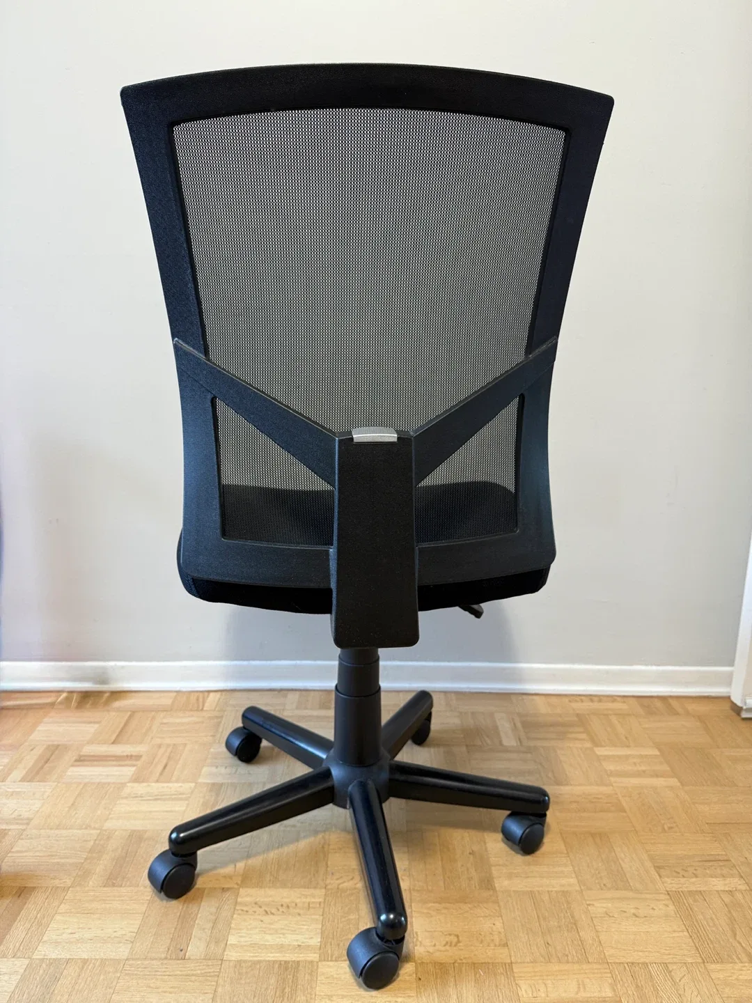 Task Chair - Staples Radnor Mesh and Fabric Armless Task Chair image indicator(4)