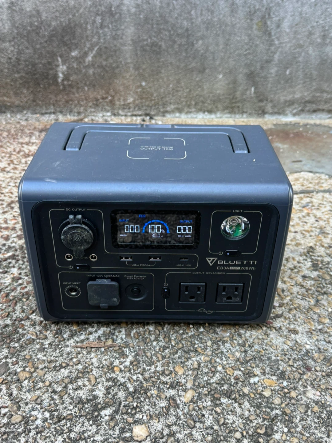 Bluetti EB3A Portable Power Station 268.8Wh