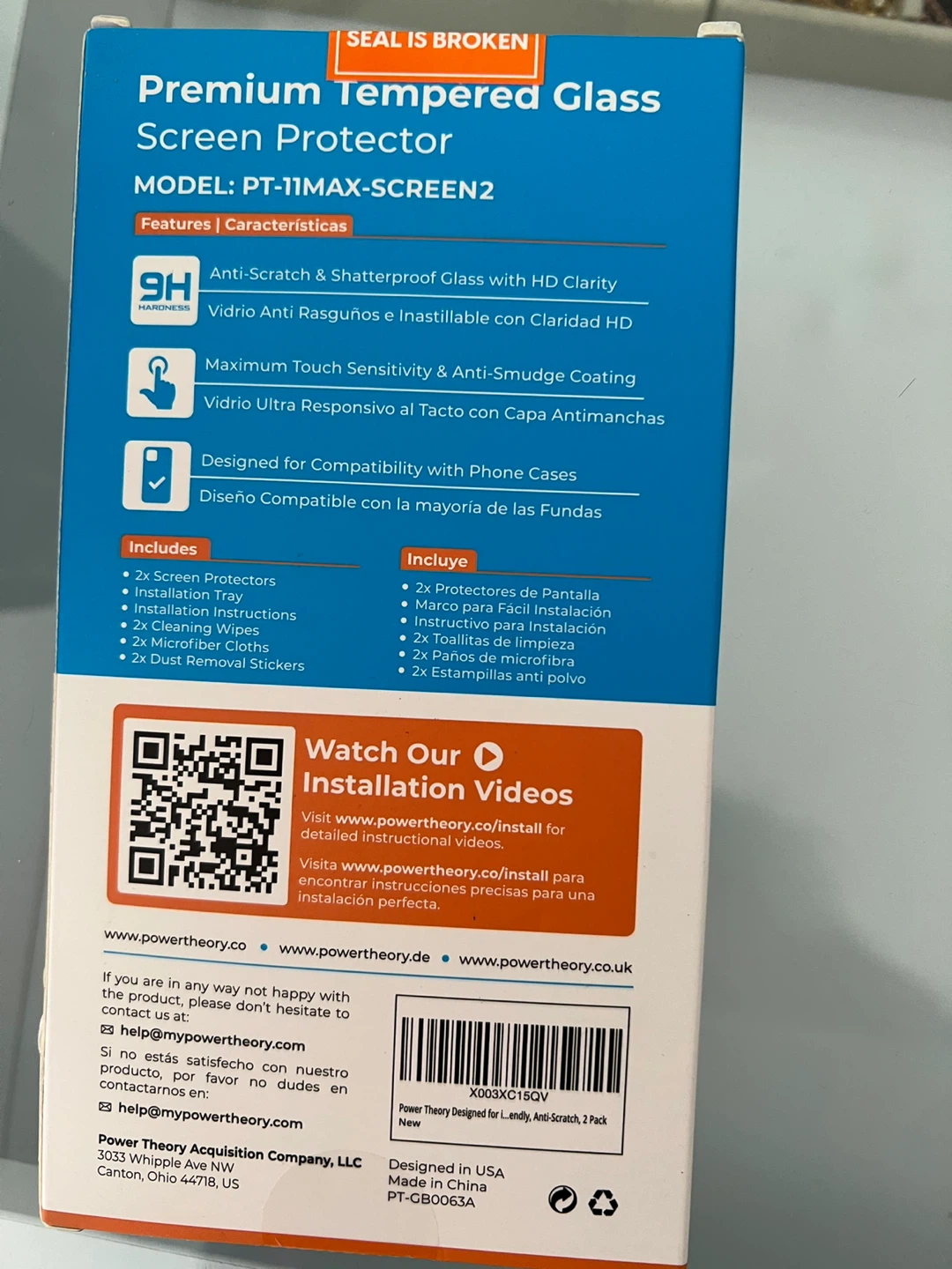 New Power Theory iPhone 11 Pro Max Screen Protector 🧡 - photo 2