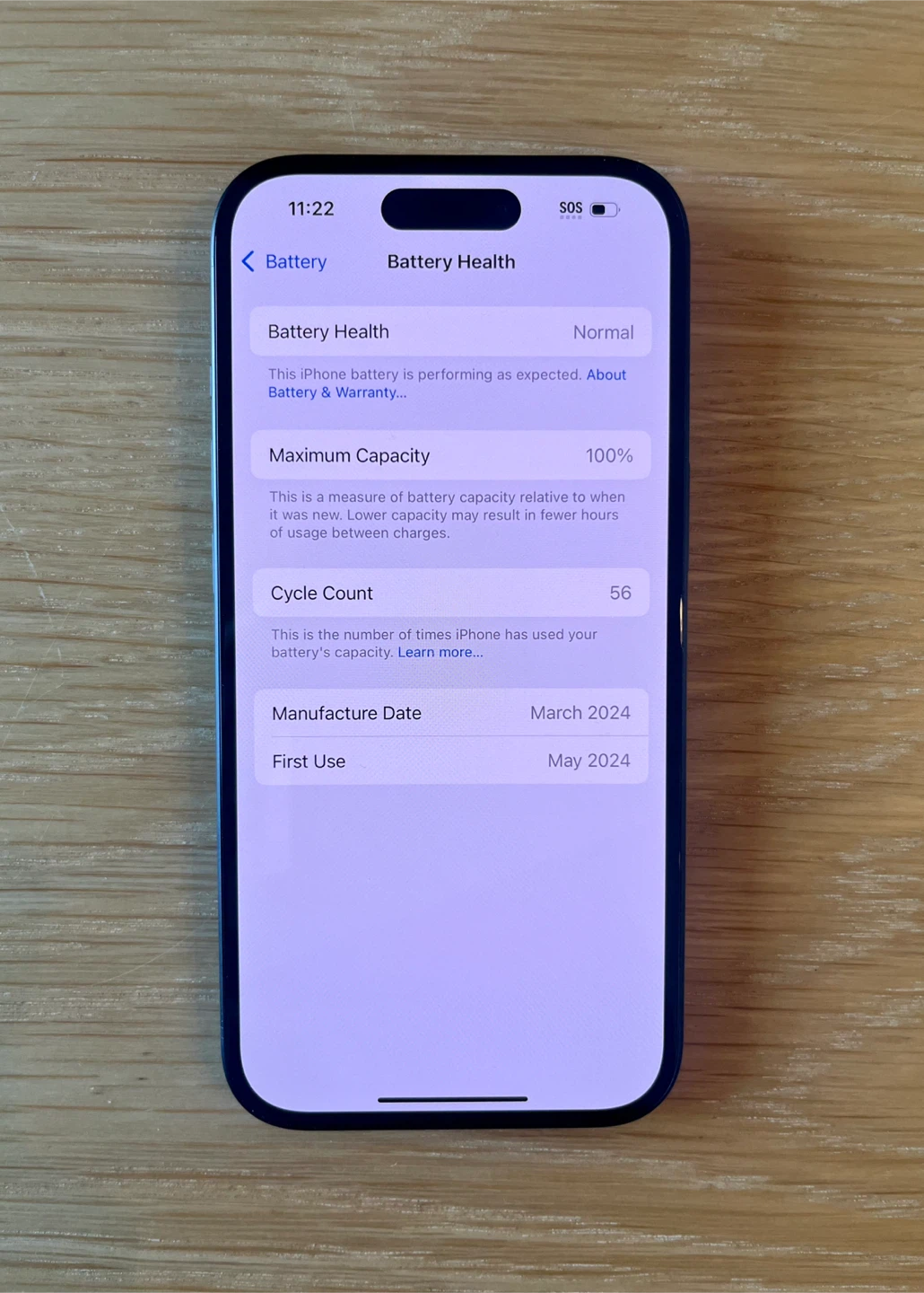 iPhone 15 - 128GB - Blue - photo 3