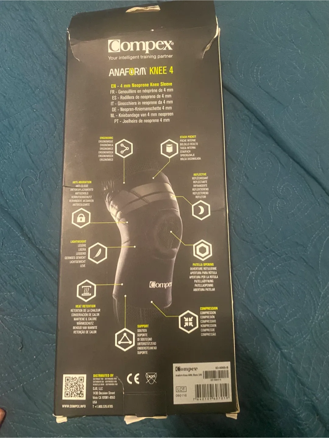 Compex Anaform Knee 4 Support - Size M/L image indicator(2)