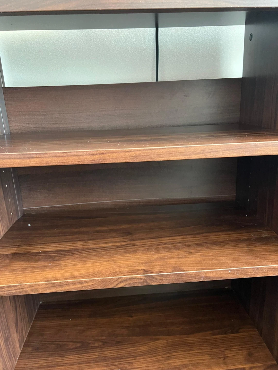 Wooden TV Stand with Storage - photo 4