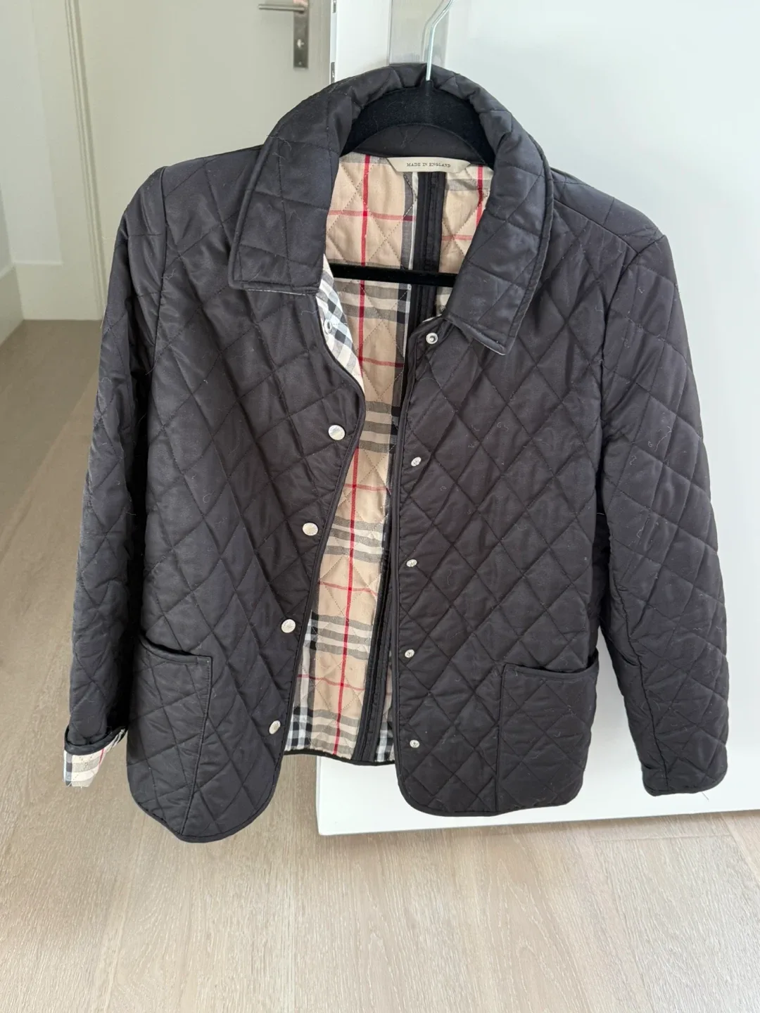 Burberry Quilted Jacket - Black thumbnail