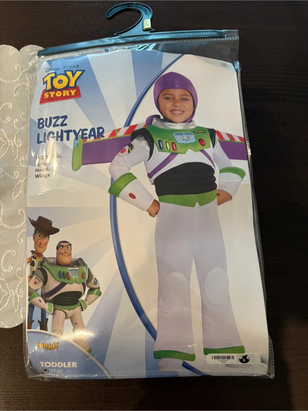 Disney Pixar Toy Story Buzz Lightyear Costume - Toddler 3T-4T