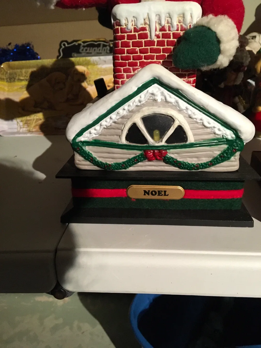 Vintage "NOEL" Santa Claus Figurine image indicator(3)