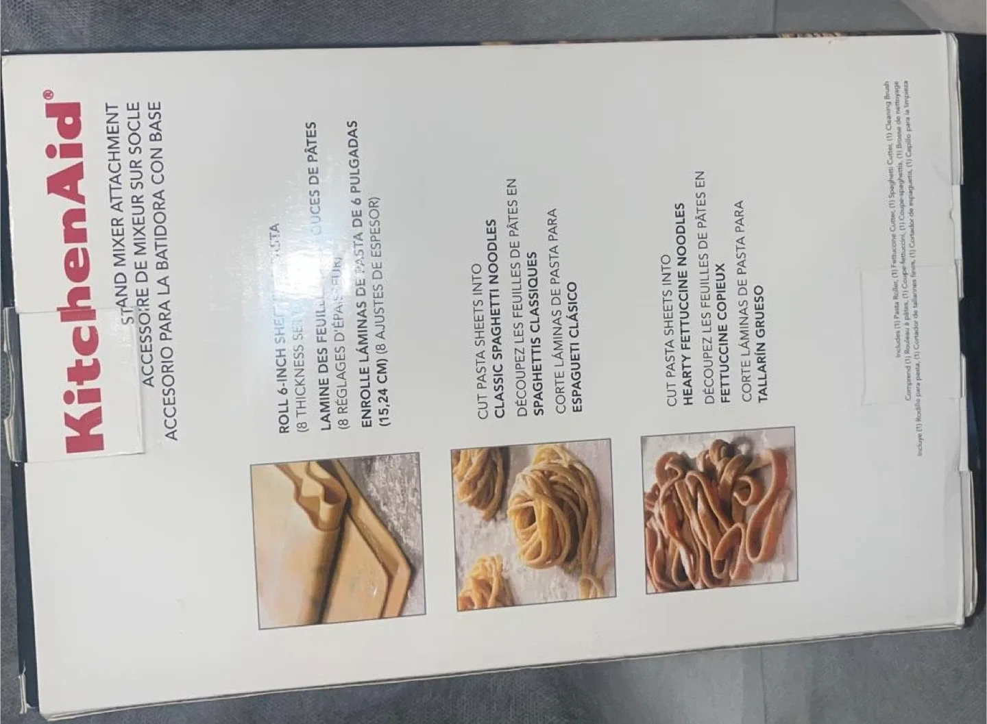 KitchenAid Pasta Roller & Cutter Set - NEW image indicator(2)