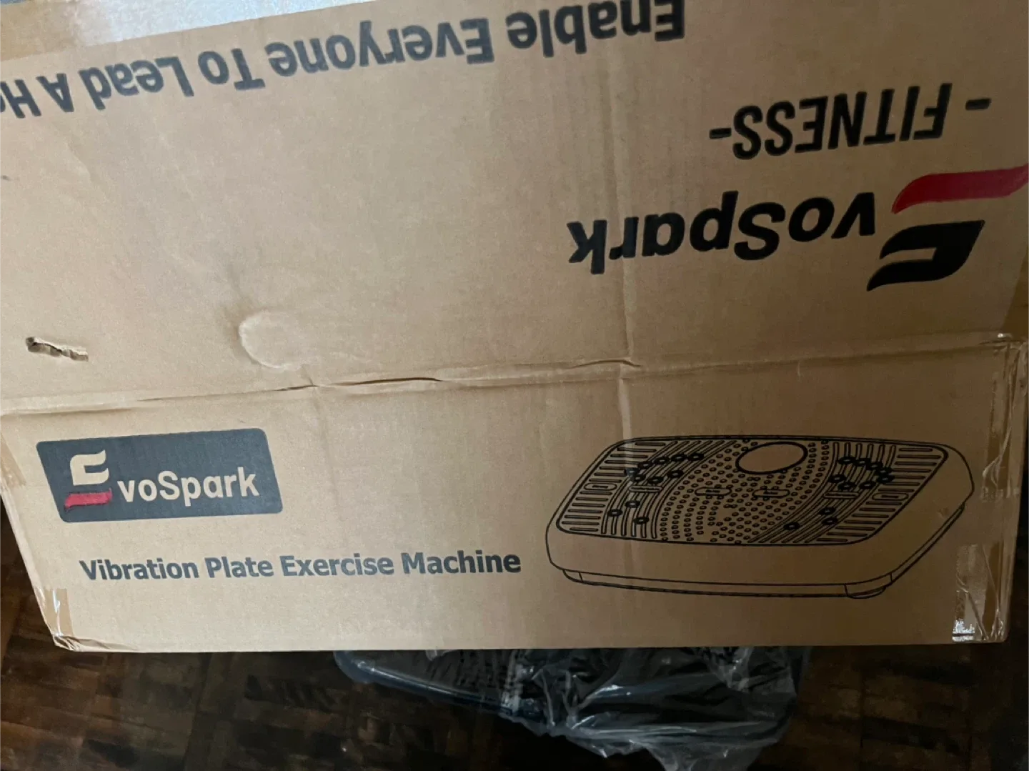 EvoSpark Vibration Plate Exercise Machine - New in Box